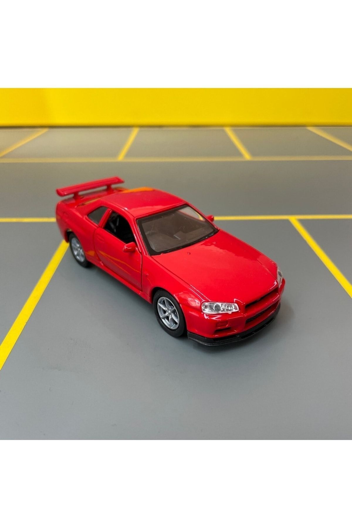 مدل خودرو ماشین اسباب بازی نیسان SKYLINE GT R R34 1 36 SCALE DIECAST METAL MODEL CAR اورجینال Genel Markalar