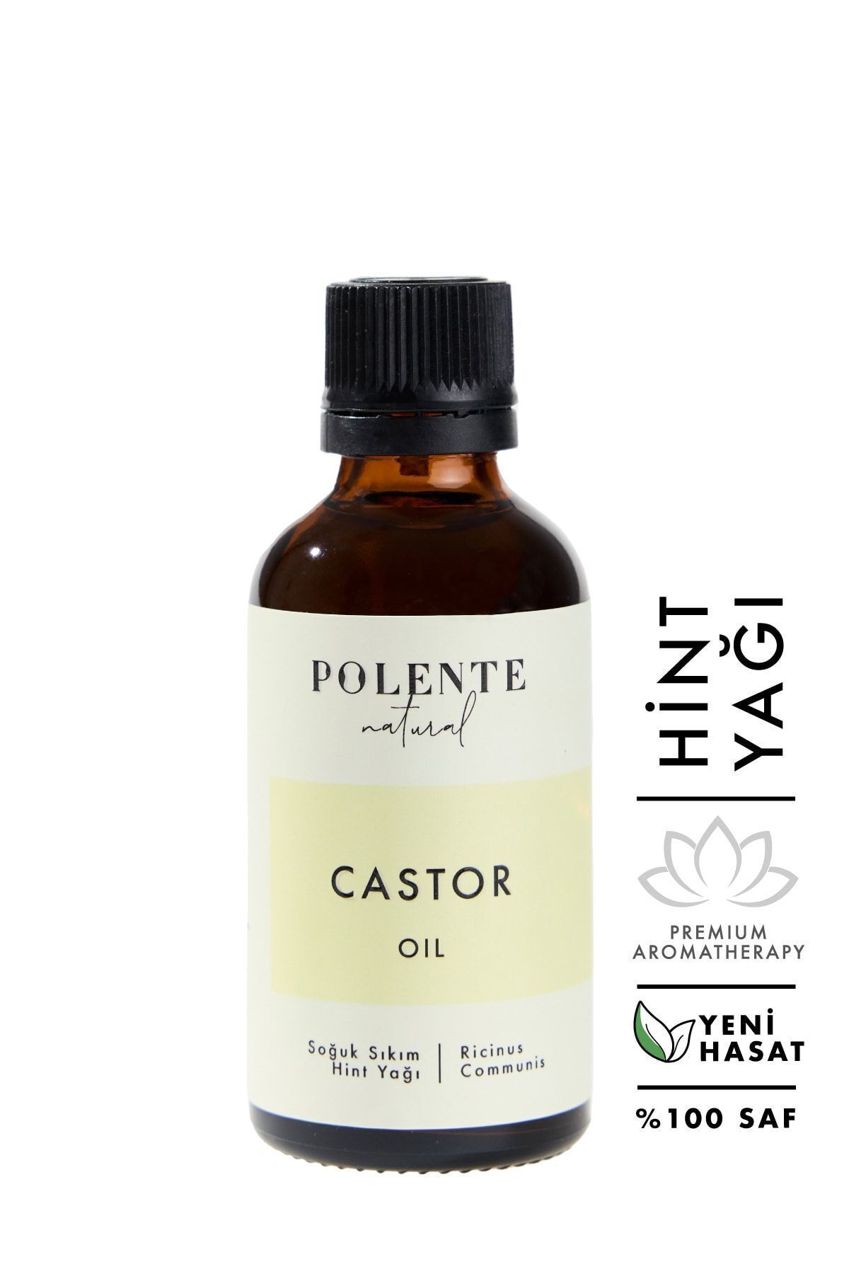 روغن مراقبتی کرچک پرس سرد 50 میل Polente Natural