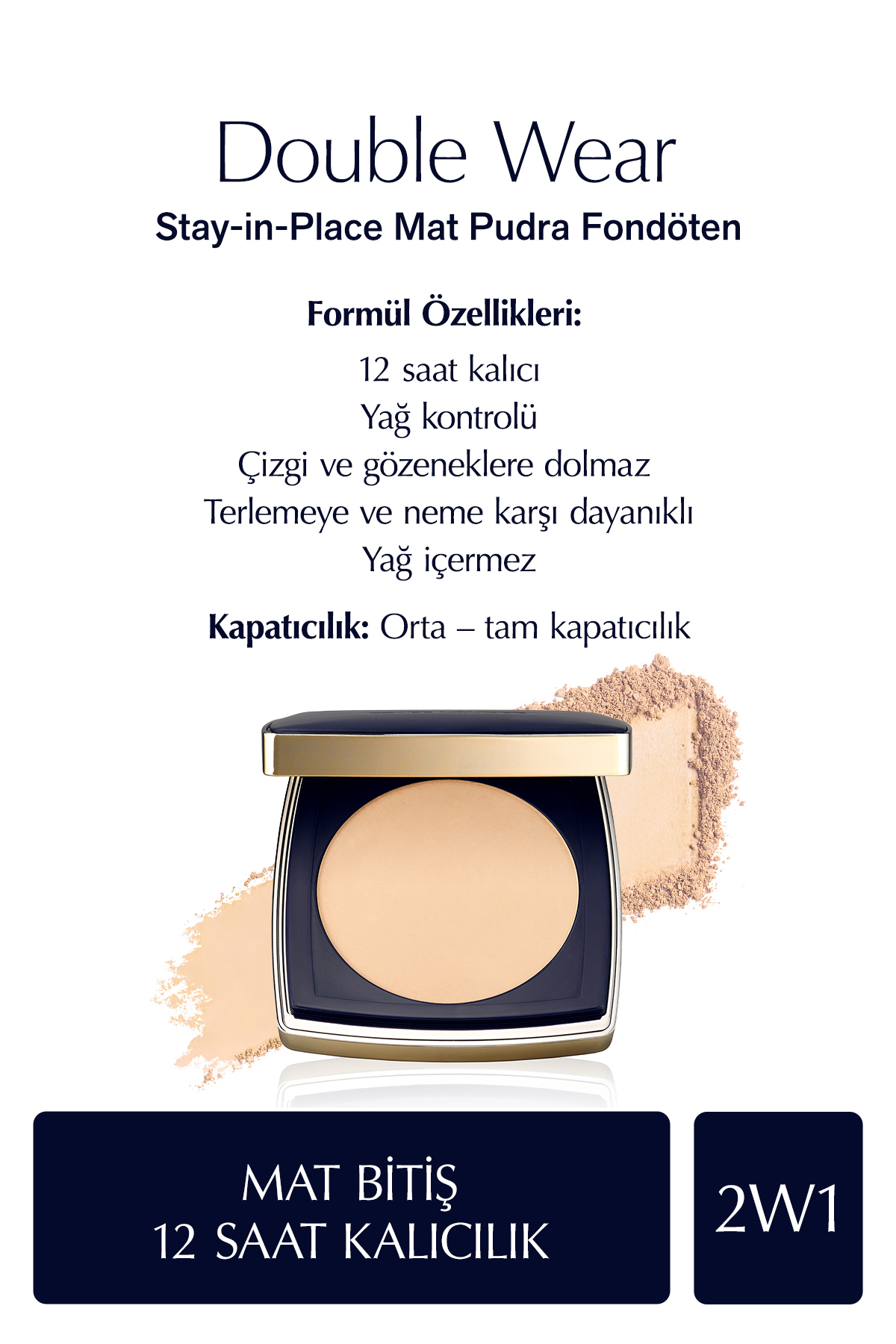 کرم پودر دو برابر سایید اورجینال Estee Lauder