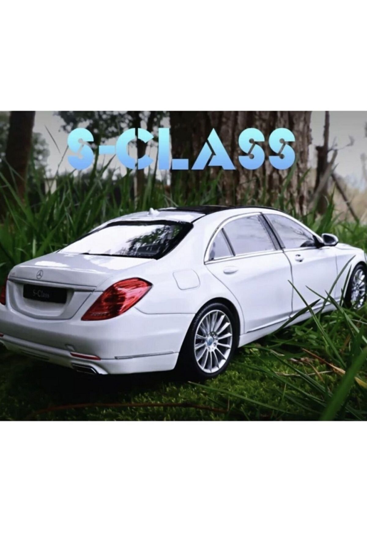 مدل خودرو مرسدس بنز S500 S CLASS 1:24 SCALE METAL MODEL CAR DIECAST COLLECTION 18X8CM از ترکیه OYUNCAKSAHİLİ