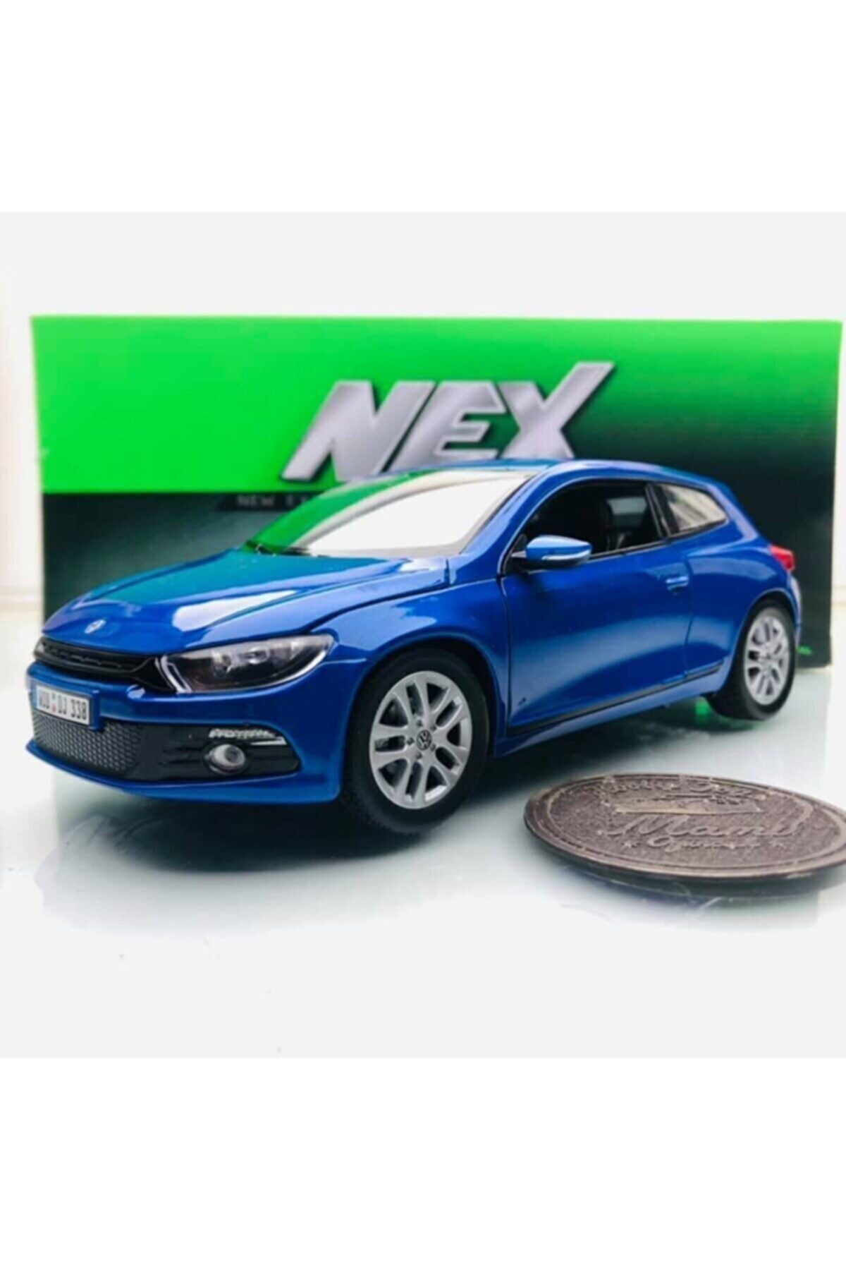 مدل خودرو VOLKSWAGEN SCIROCCO 1 24 CAR BLUE اورجینال WELLY