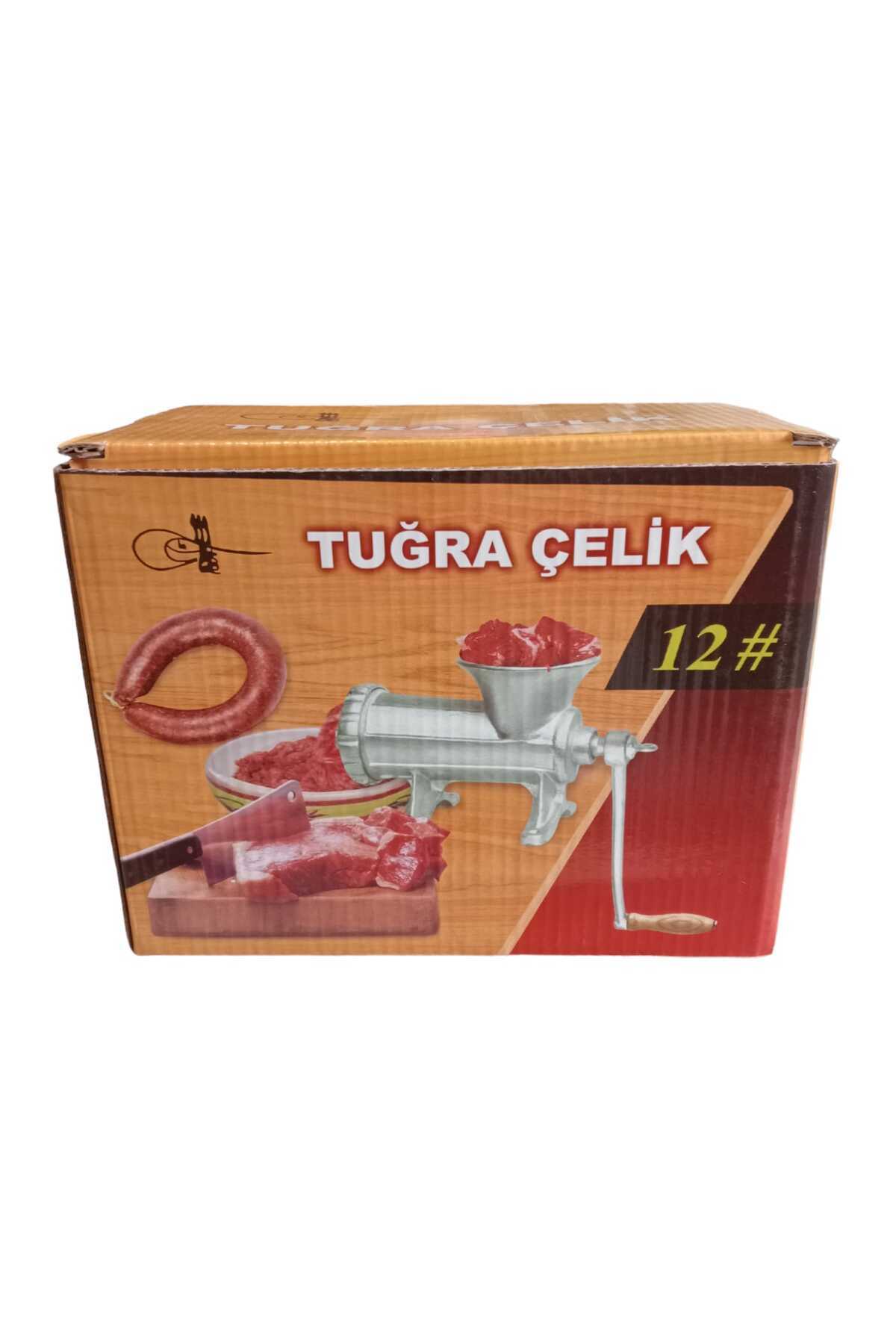 چرخ گوشت شماره 12 شامل دستگاه کوفته با بازو چدن اورجینال Russet