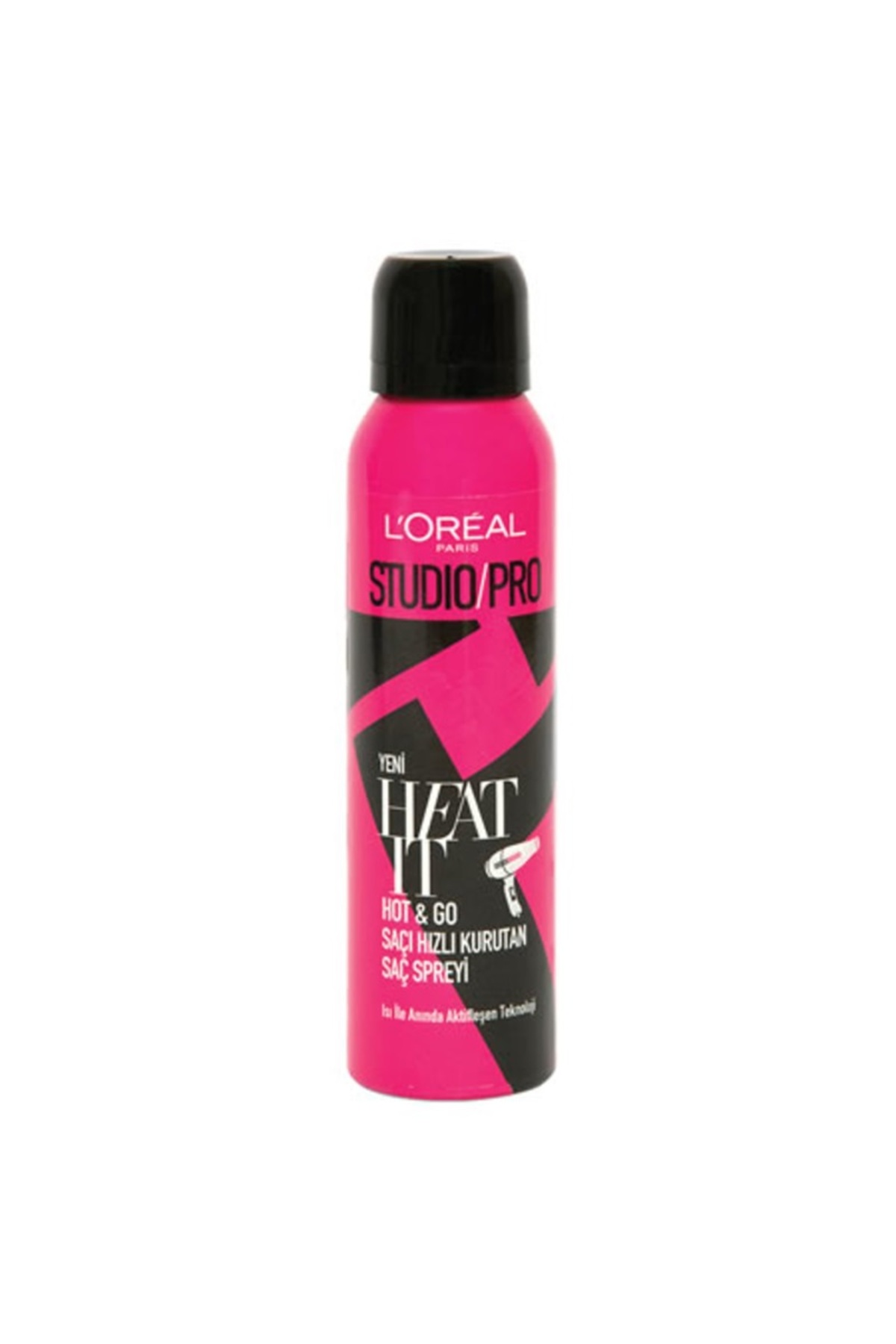 اسپری مو LOREAL PARIS STUDIO PRO HOT AND GO FAST BLOW DRYER SPRAY 150ML L'Oreal Paris