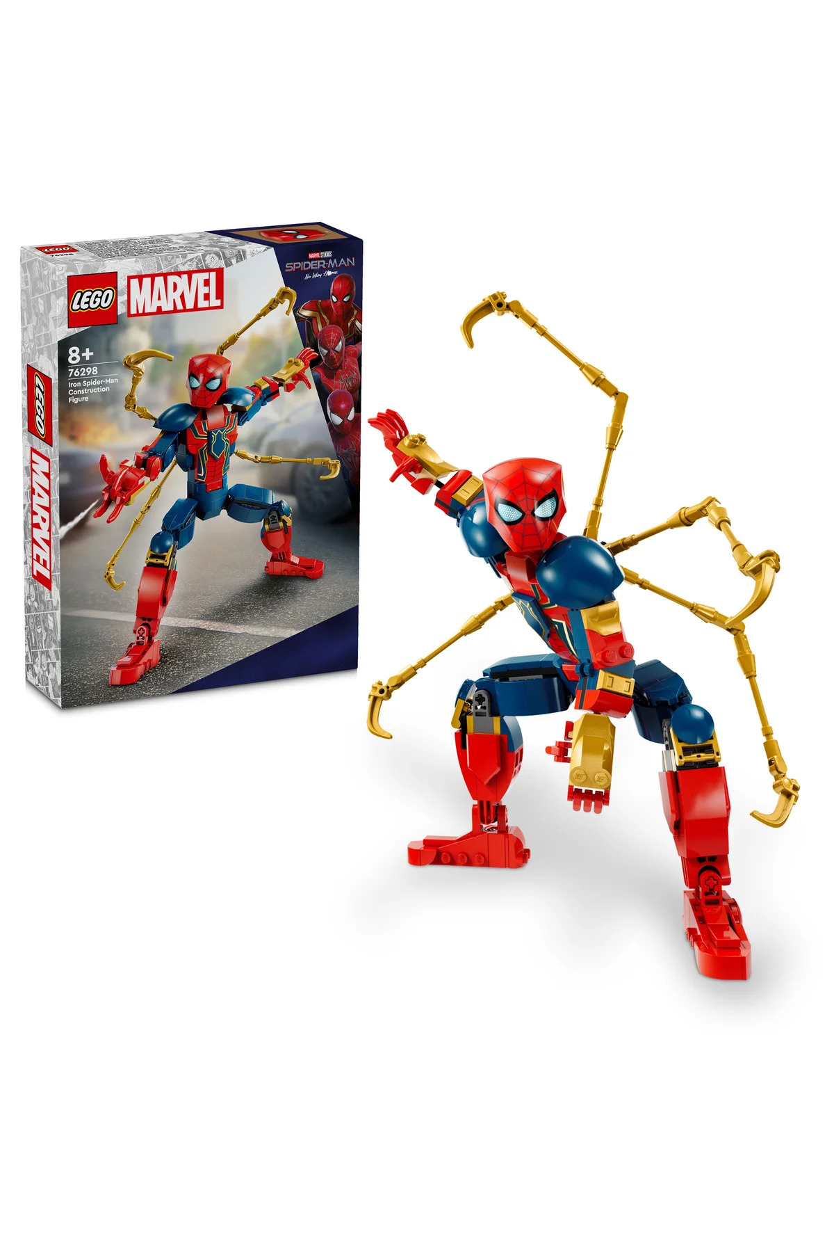 لگو و اسباب بازی های ساخت محور ® MARVEL IRON SPIDER MAN BUILDING FIGURE 76298 مجموعه خلاقانه ساختمان برای کودکان 8 سال به بالا 303P از ترکیه LEGO