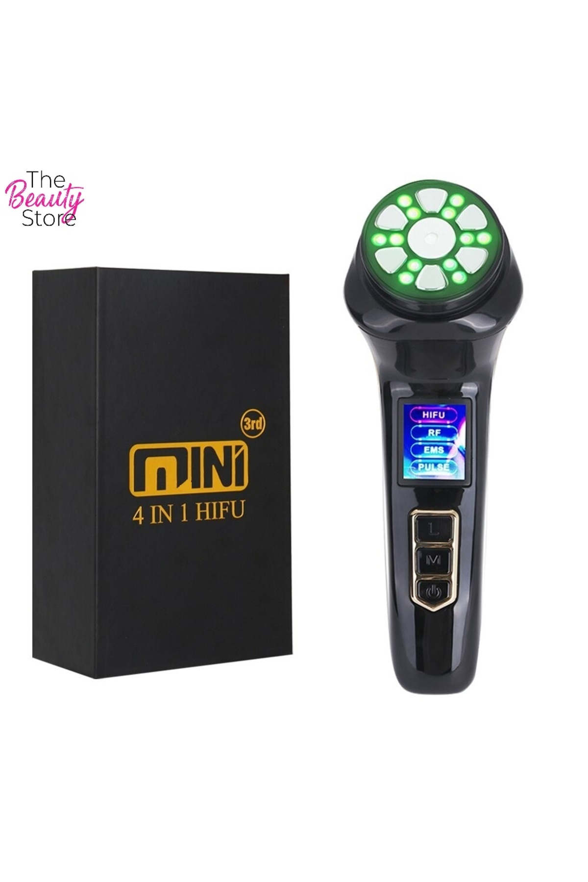 ماساژور صورت دستگاه سفت کننده پوست HIFU 3 رفع چروک لک اتوی RF EMS BEAUTY اورجینال Mini Hifu