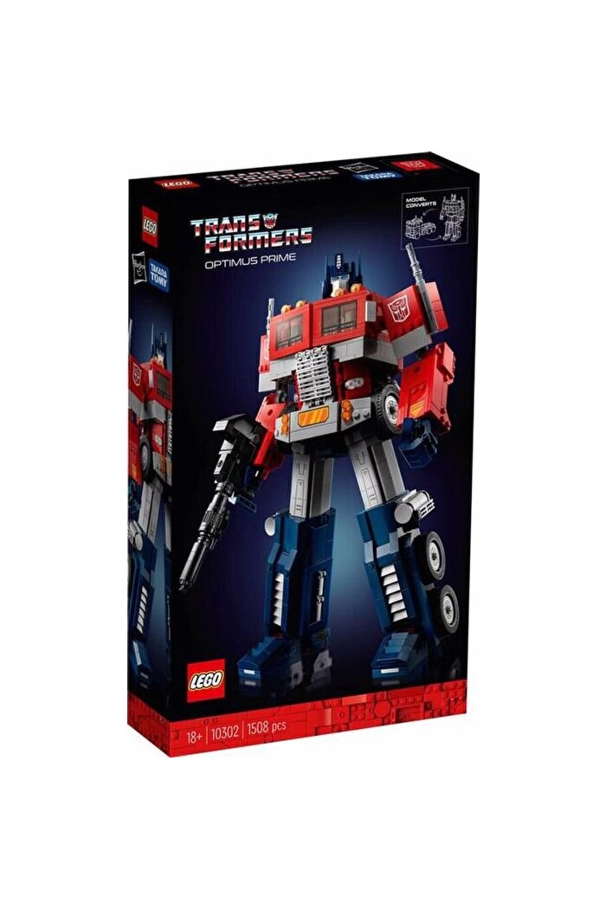 اسباب بازی های دیگر آیکون OPTIMUS PRIME 10302 اورجینال LEGO