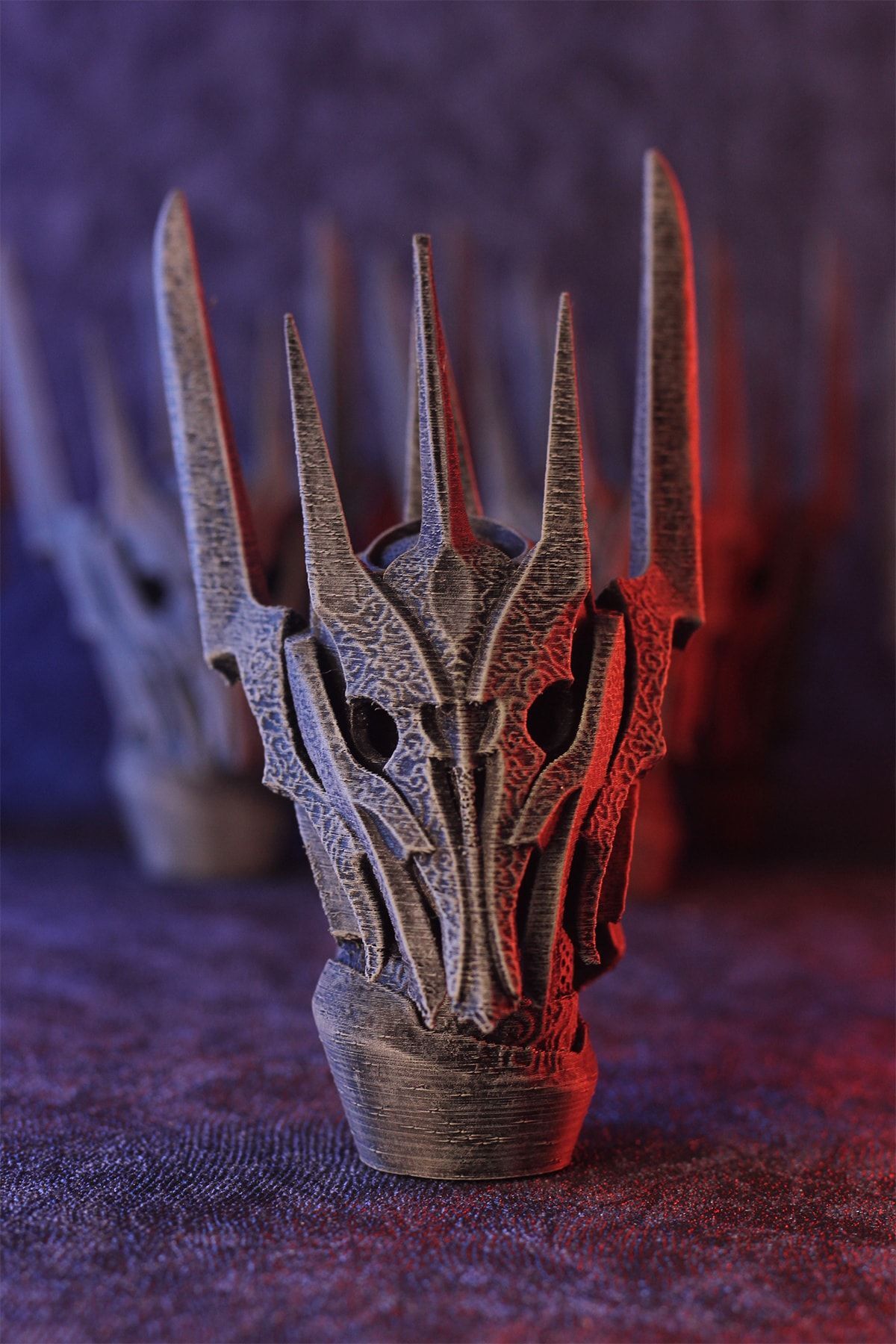 فیگور SAURON LORD OF THE RINGS LOTR اندازه 15 سانتی متر اورجینال NOK KONSEPT