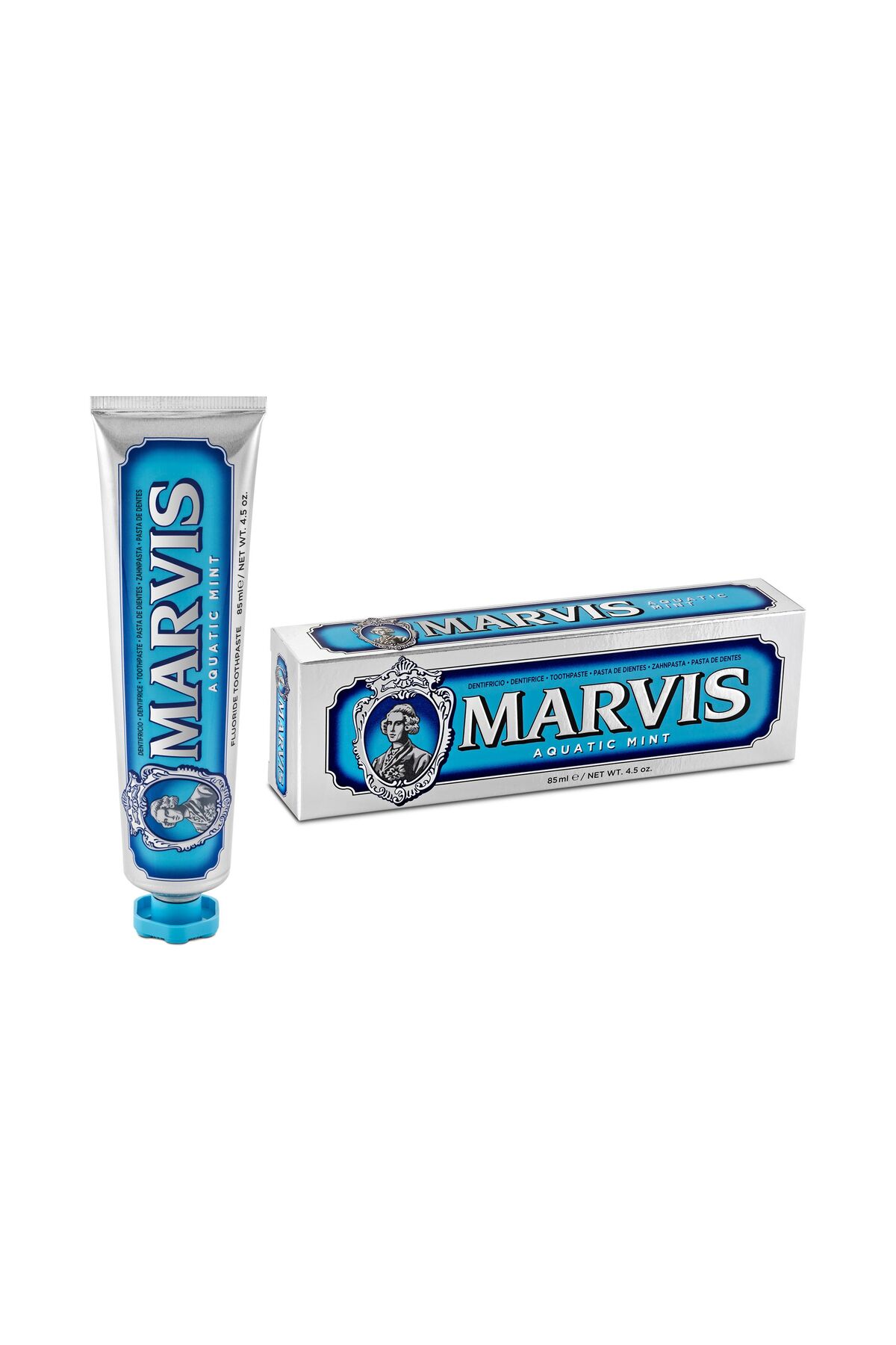 خمیردندان خمیر دندان نعناع آبزی 85 میل X 3 مجموعه سودمند ماوریس Marvis