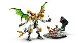 مجموعه ساختنی نبرد اژدهای چهارسر اولترا نینجاگو NINJAGO، لگو LEGO مدل 71872، ۲۱۷۸ قطعه، حداقل سن ۱۲ سال