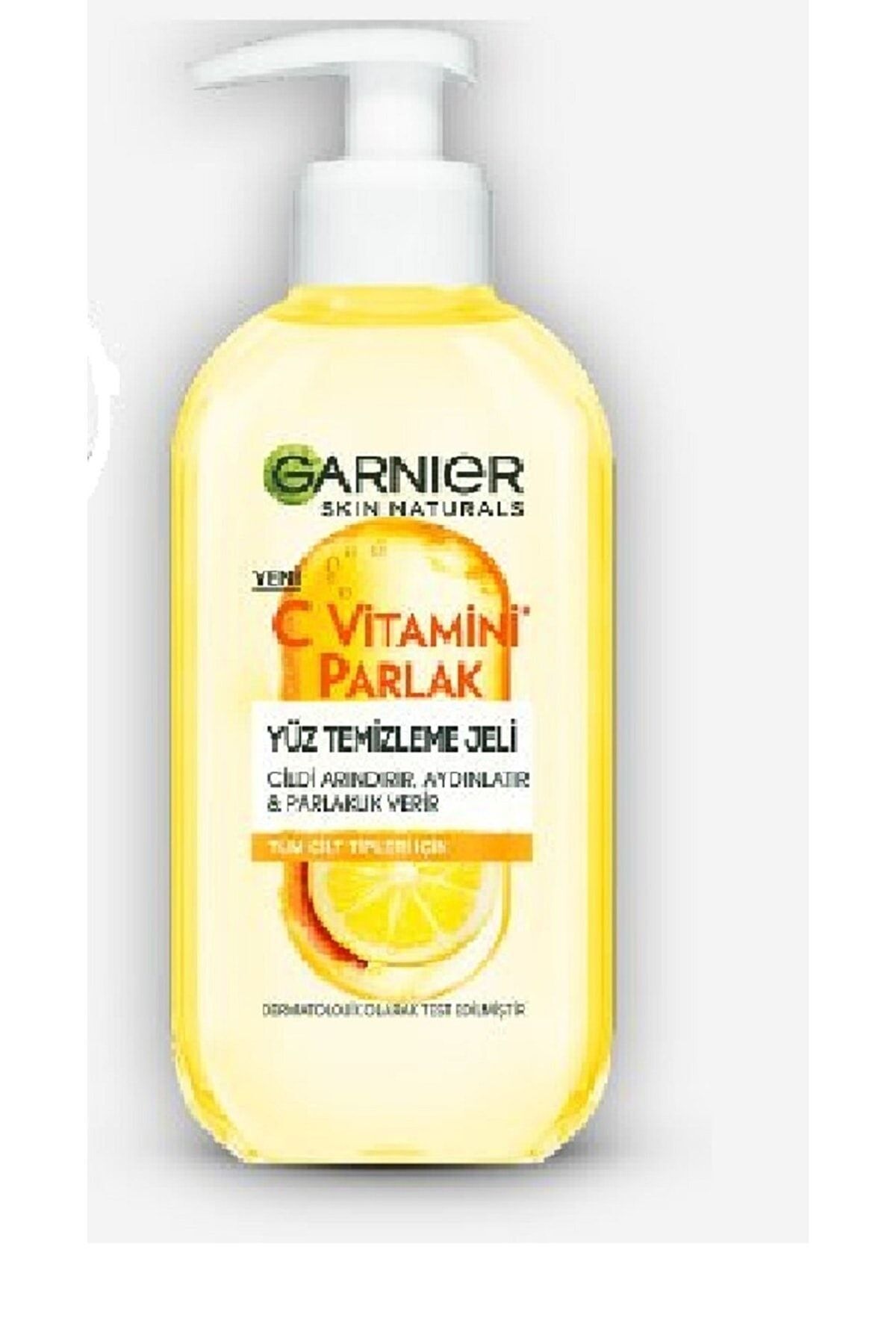 Garnier ژل تمیز کننده صورت روشن کننده حاوی ویتامین C 200 میلی لیتر