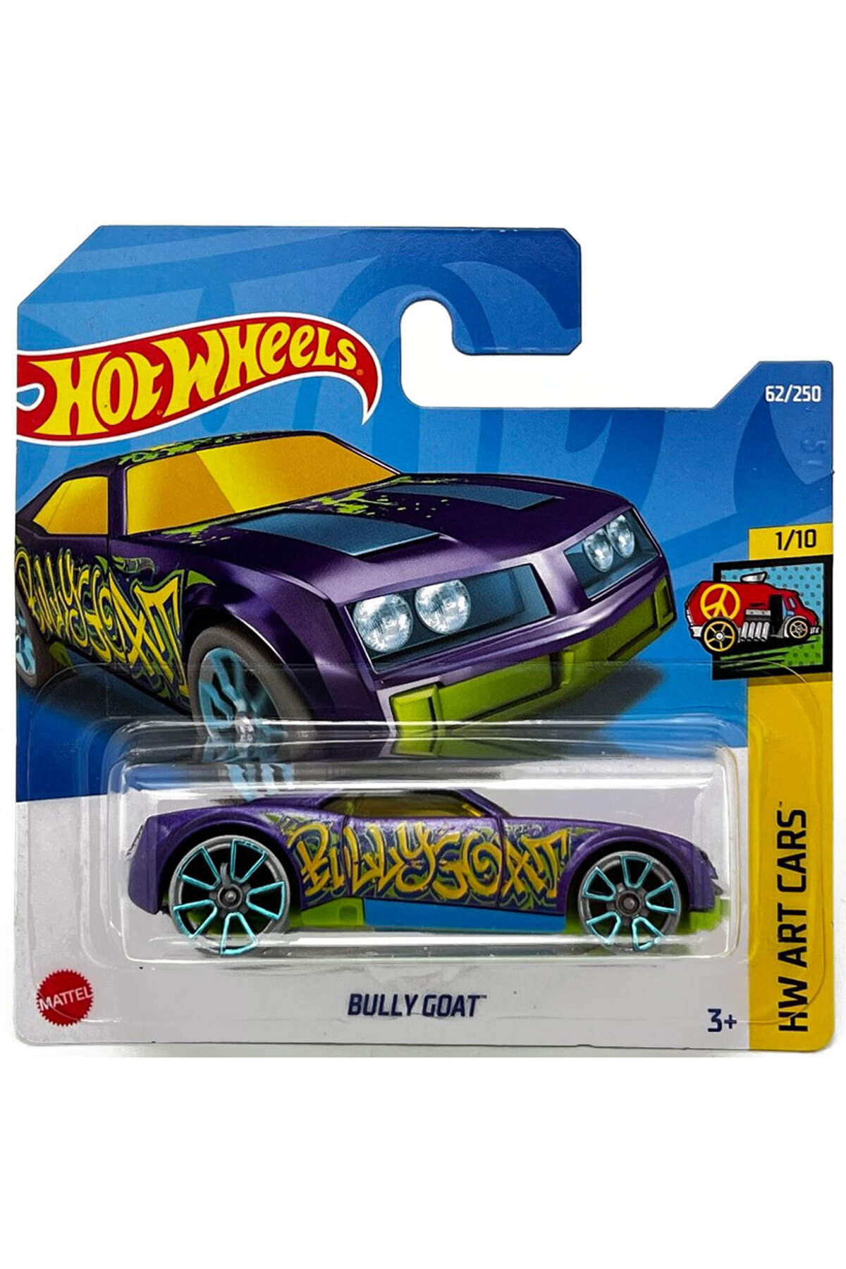 ماشین اسباب بازی BULLY GOAT HW مجموعه اتومبیل های تک 1:64 هات ویلز اورجینال HOT WHEELS
