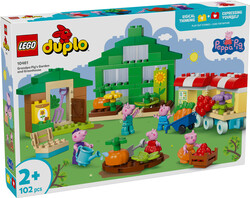 مجموعه ساختنی باغ و گلخانه پدربزرگ پیگ لگو LEGO DUPLO مدل 10461، ۱۰۲ قطعه