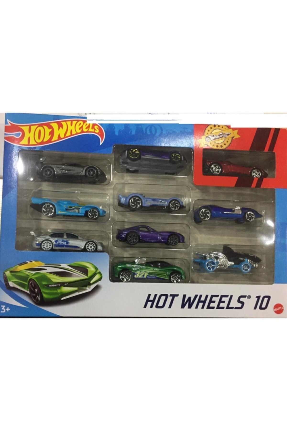 ماشین اسباب بازی 10 مجموعه هات ویلز اورجینال HOT WHEELS