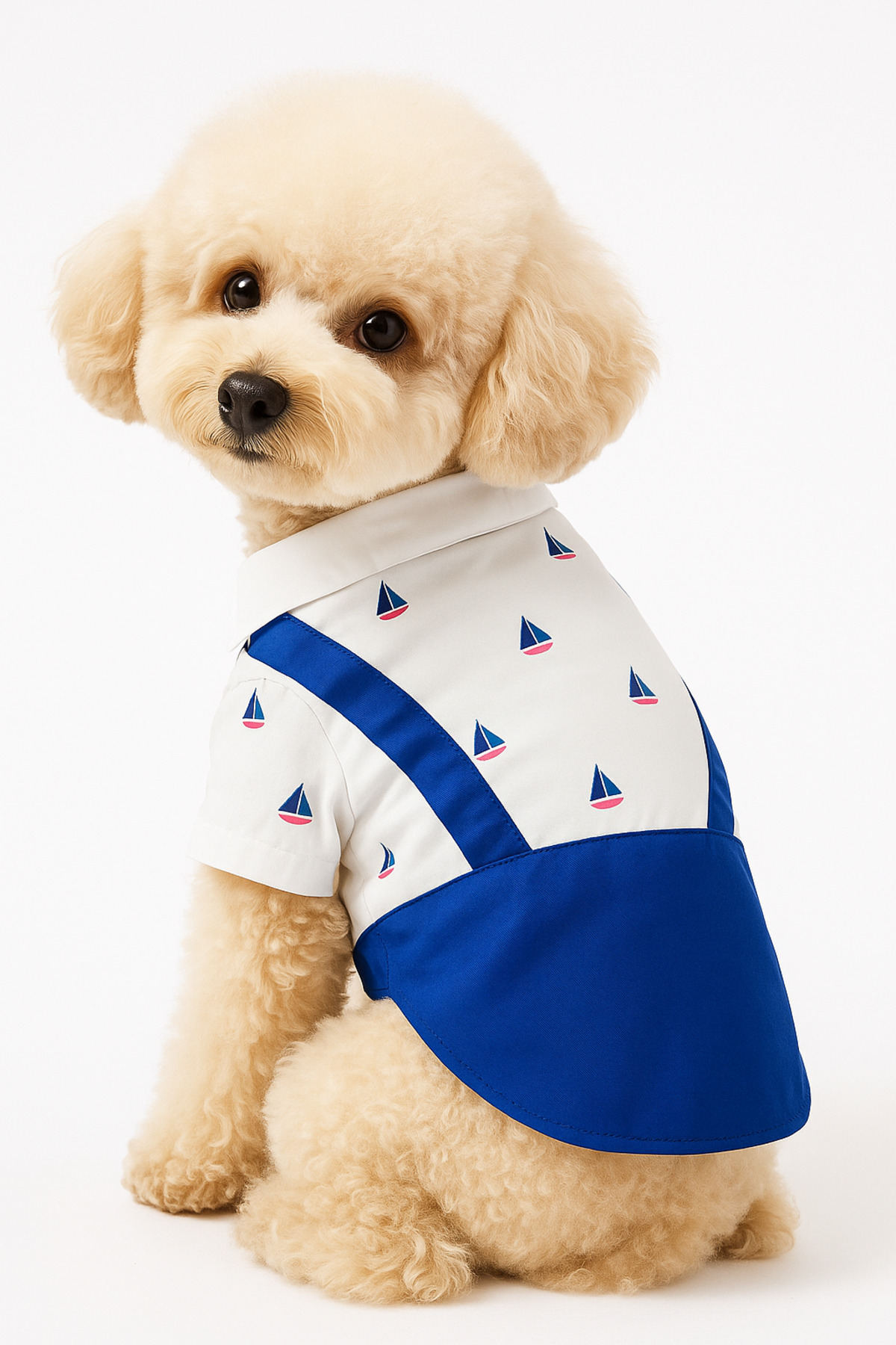 پیراهن سگ Sail Shirt آبی، دولچه پتس Dolce Pets مدل DPT004