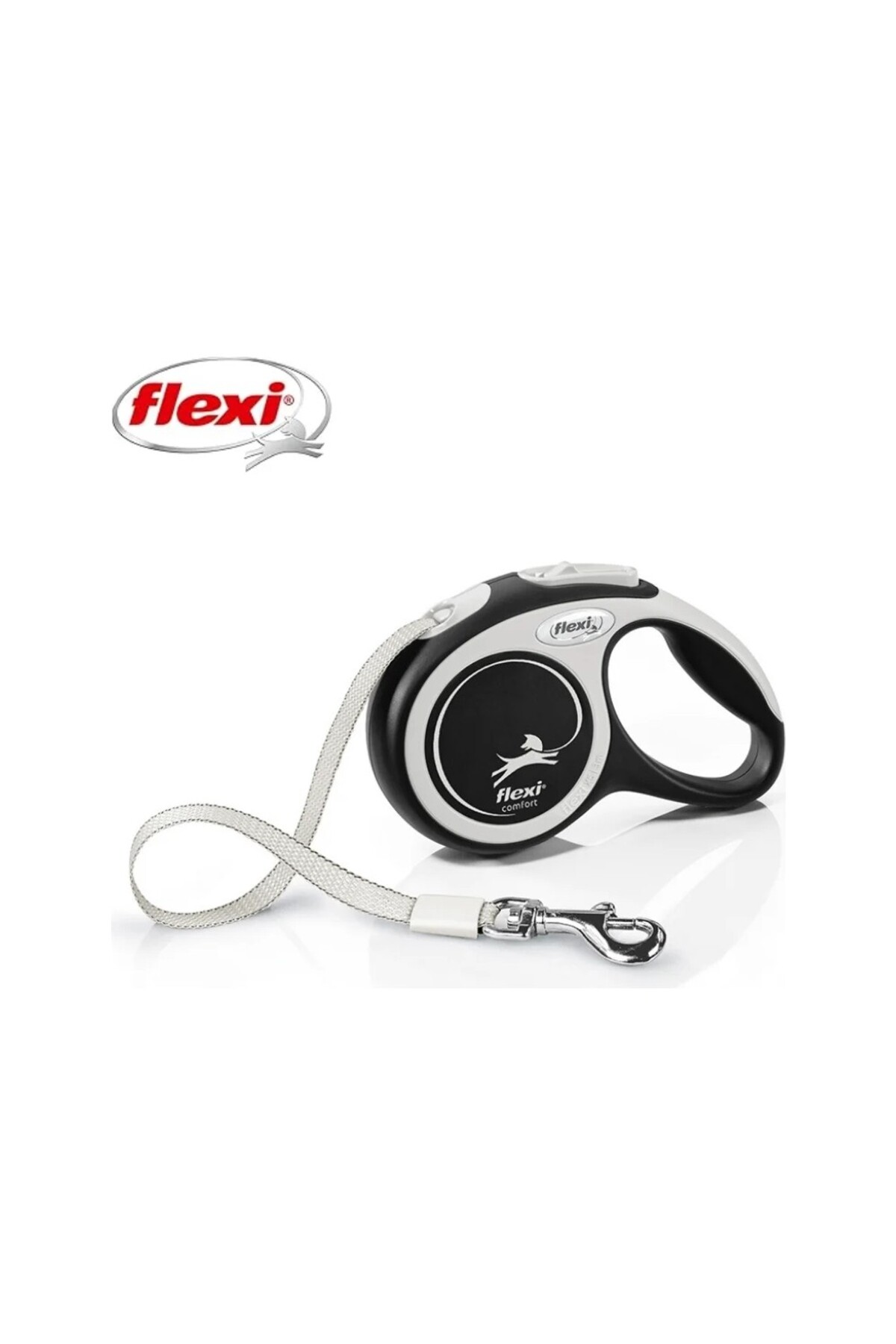 بند قلاده سگ جمع‌شونده نواری فلکسی Flexi New Comfort، ۵ متری، سایز S