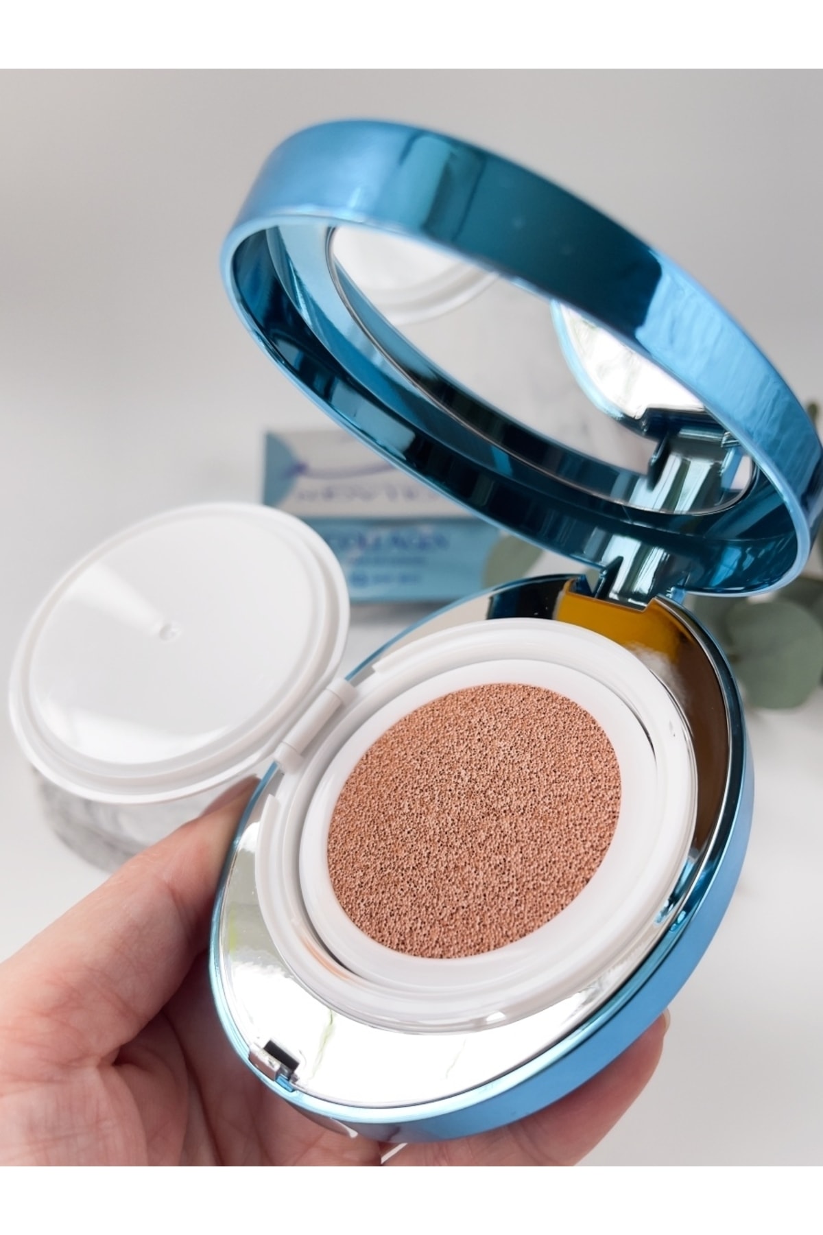 پودر کوسن هوای کلاژن آکوا SPF 50 WET POWDER WITH COLLAGEN KUSON 21 Enough