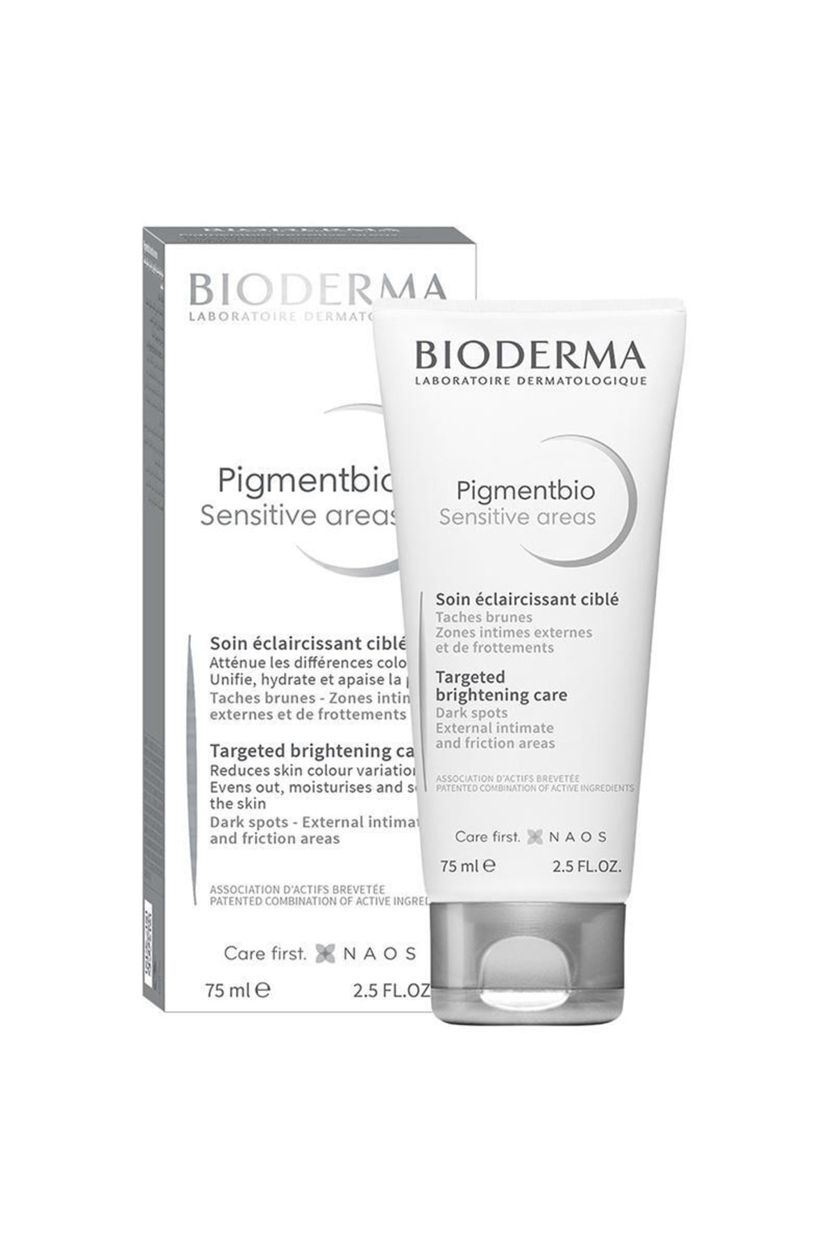Bioderma کرم روشن‌کننده مناطق حساس بایودرما Pigmentbio 75 میلی‌لیتر