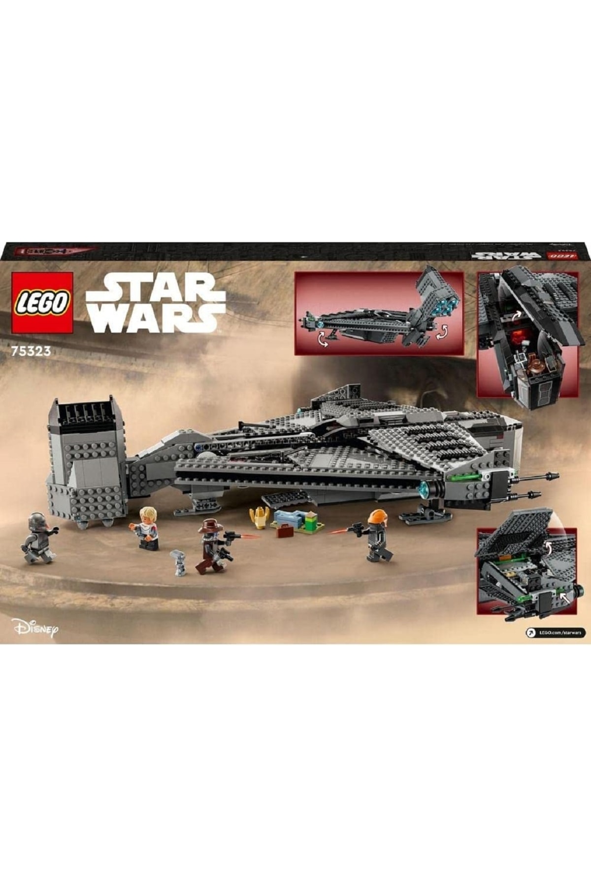 لگو جنگ ستارگان توجیهی 75323 1022 قطعه اورجینال LEGO