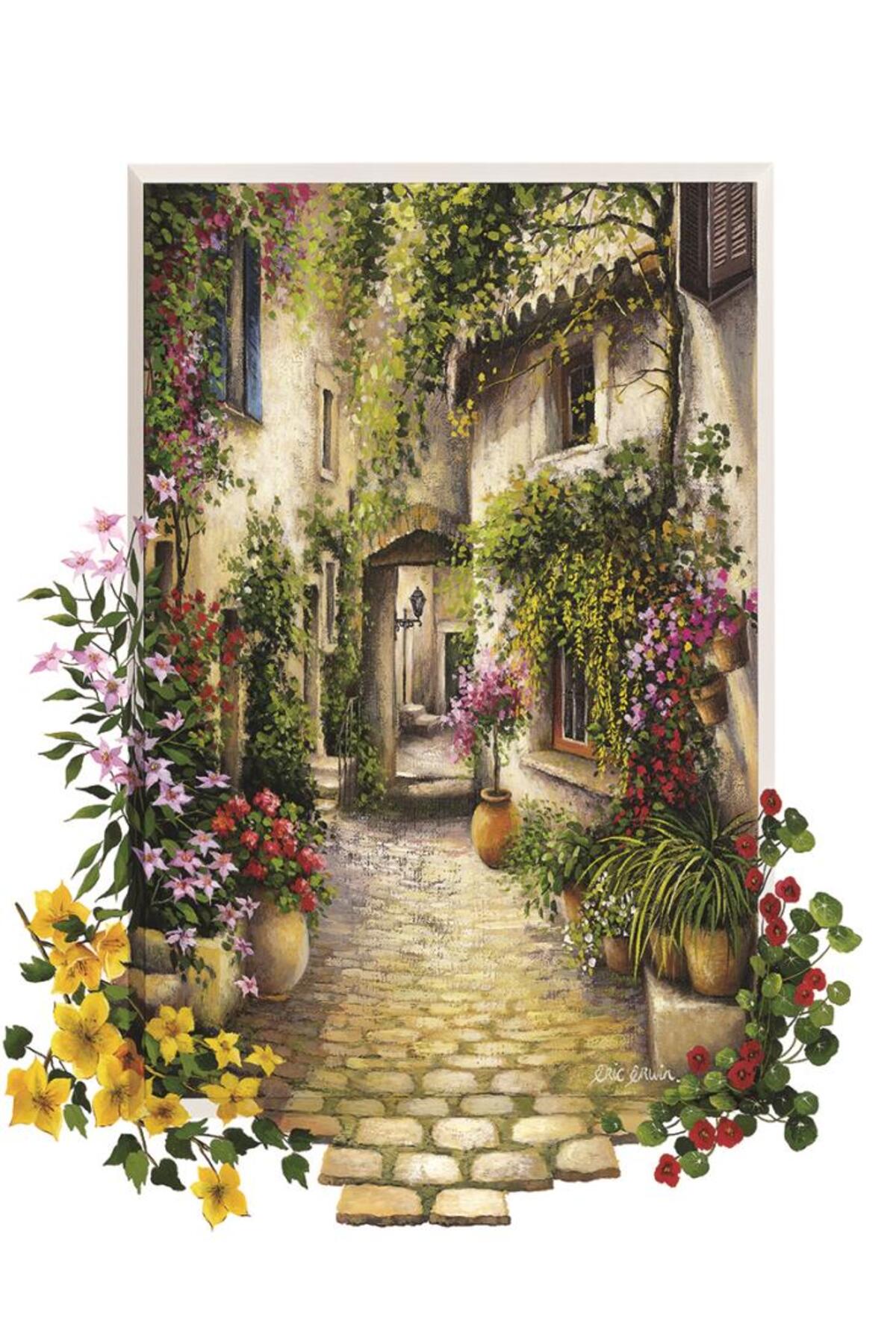 پازل خیابان کنار گل 500 قطعه اورجینال ارت Art Puzzle