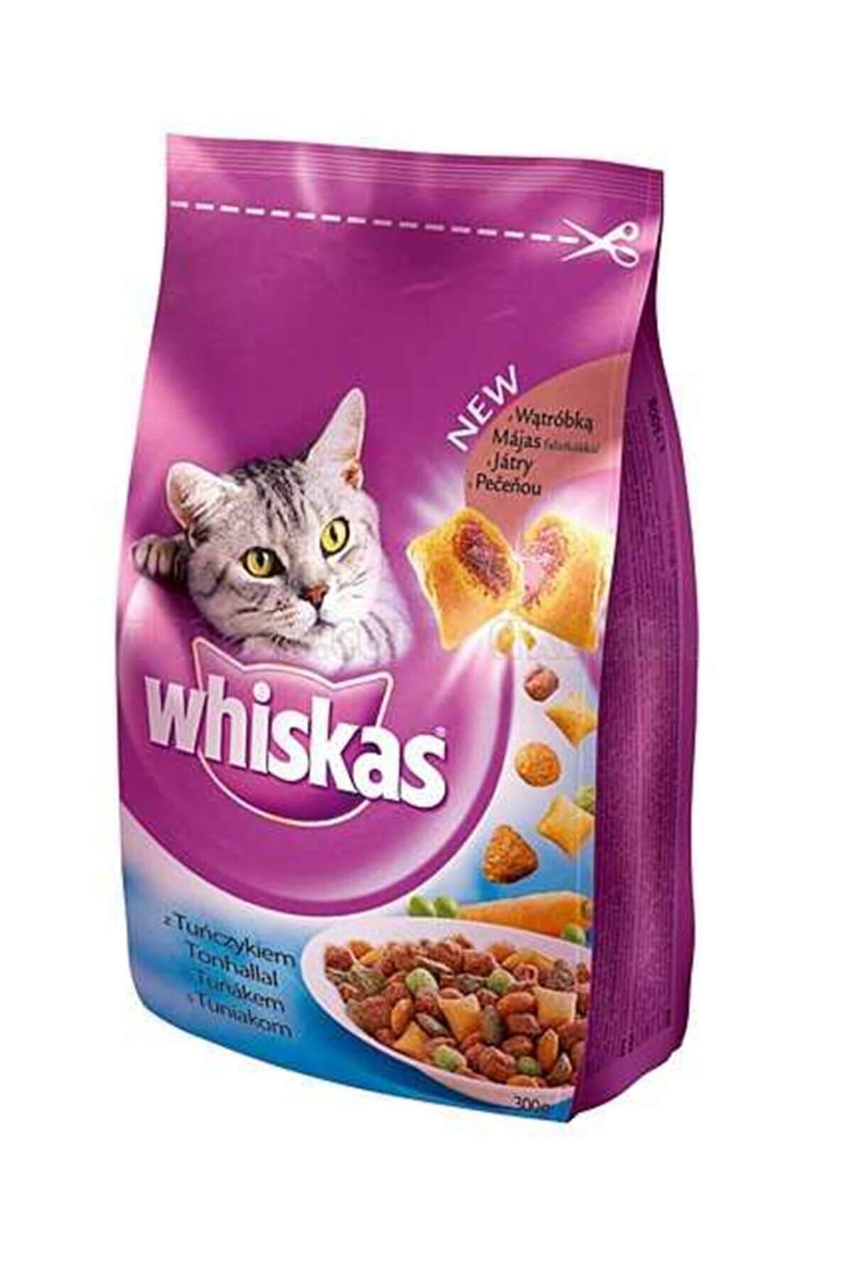 غذای خشک گربه ویسکاس Whiskas با ماهی تن و سبزیجات، ۳٫۸ کیلوگرم 3.8 Kg