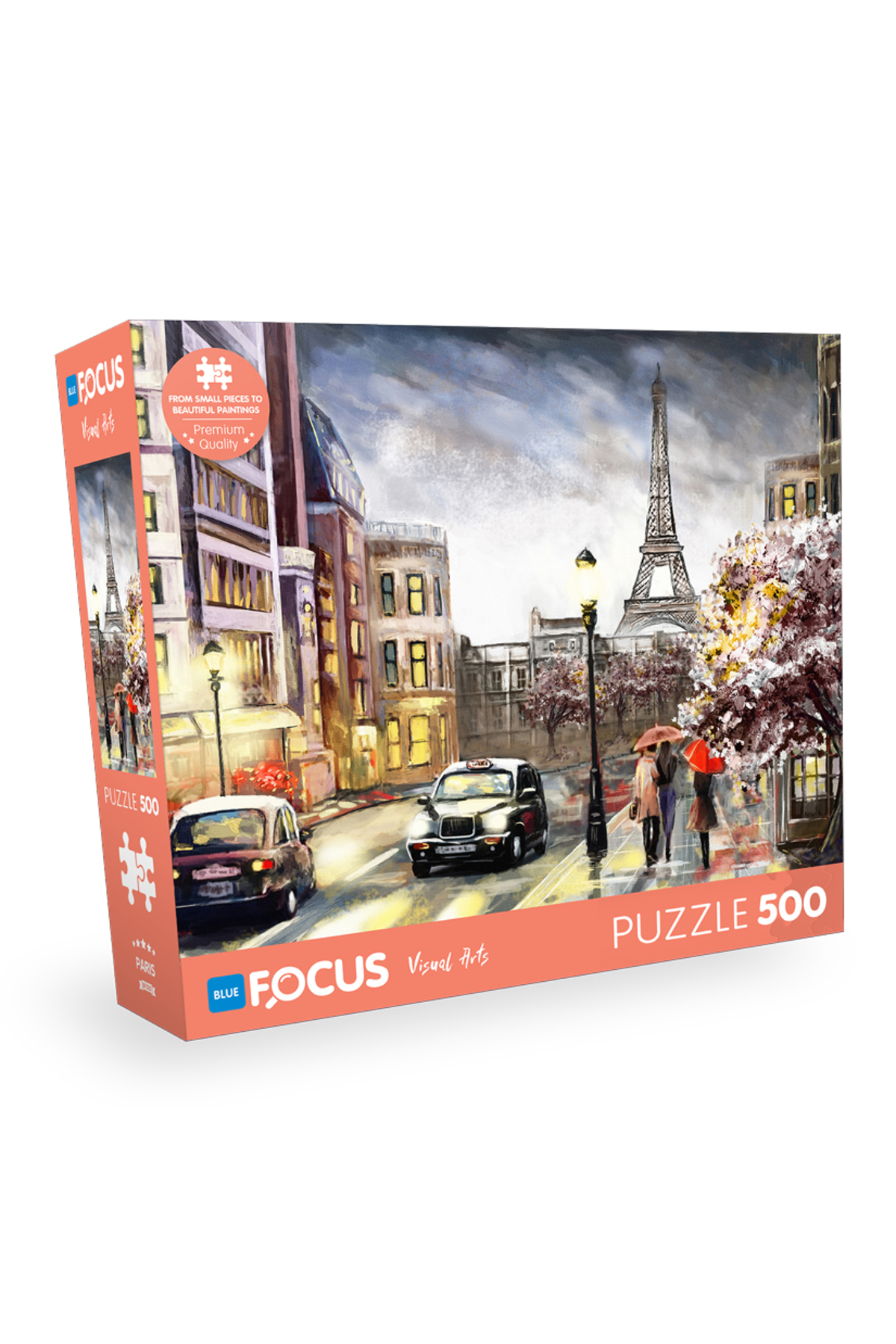 پازل 500 تکه پاریس اورجینال Blue Focus