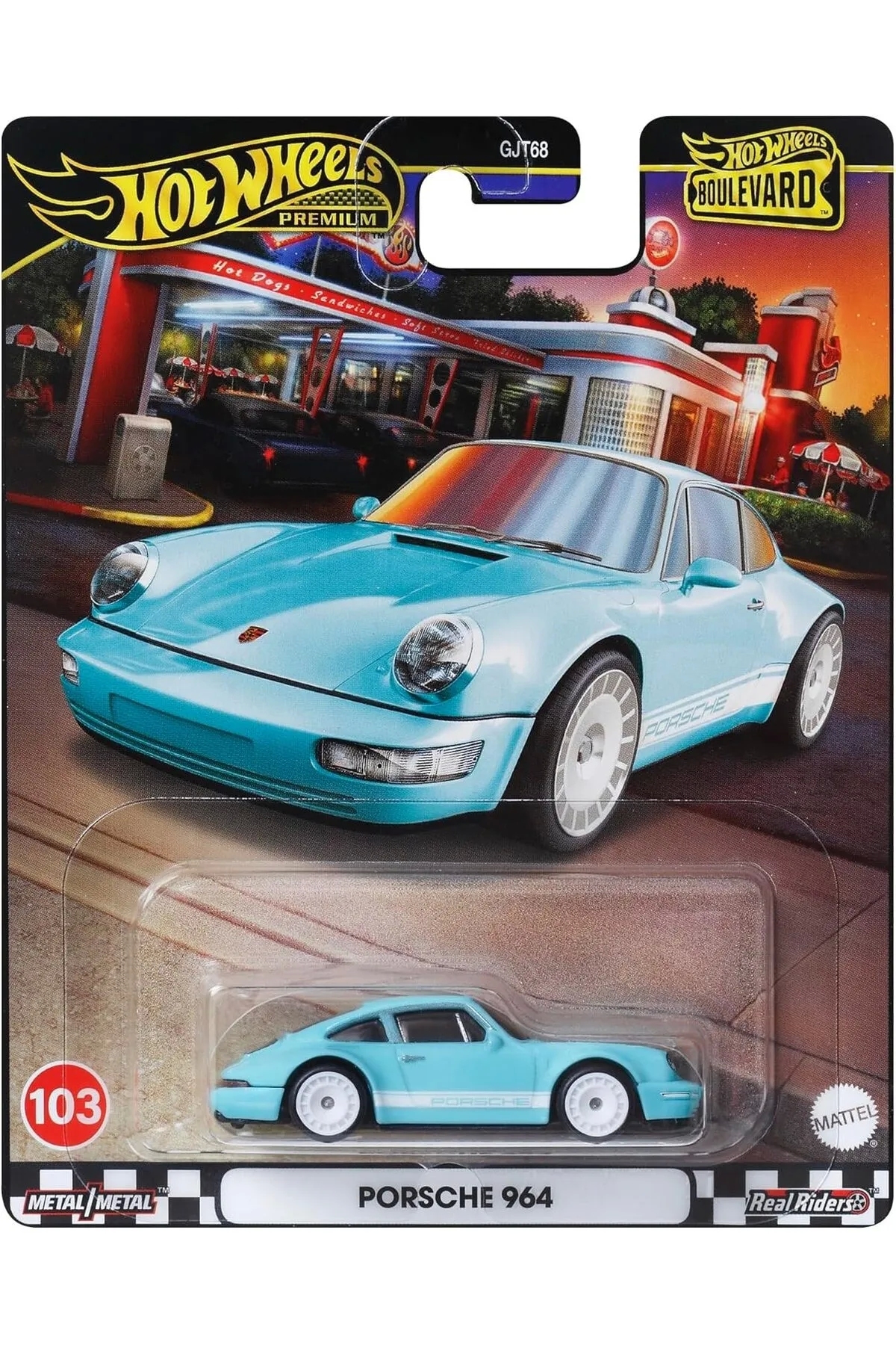 مدل خودرو بلوار پریمیوم پورشه 964 از ترکیه HOT WHEELS