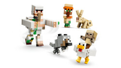 مجموعه ساختنی لگو LEGO ماینکرفت Minecraft حمله کویری سوار مرغ مدل 21592، ۴۲۸ قطعه، حداقل سن ۹ سال