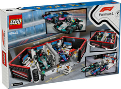 مجموعه ساختنی گاراژ فرمول ۱ و خودروهای مرسدس-AMG و آلپاین لگو LEGO سیتی City مدل 60444، ۶۷۸ قطعه