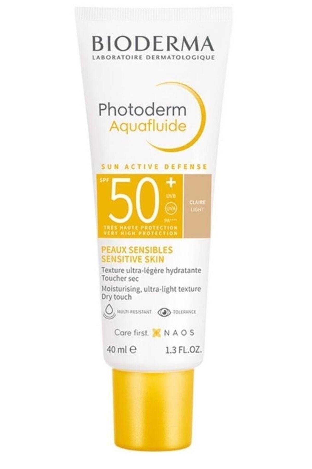 Bioderma محصول مرطوب کننده حفاظتی با رنگ SPF50 بیودرما