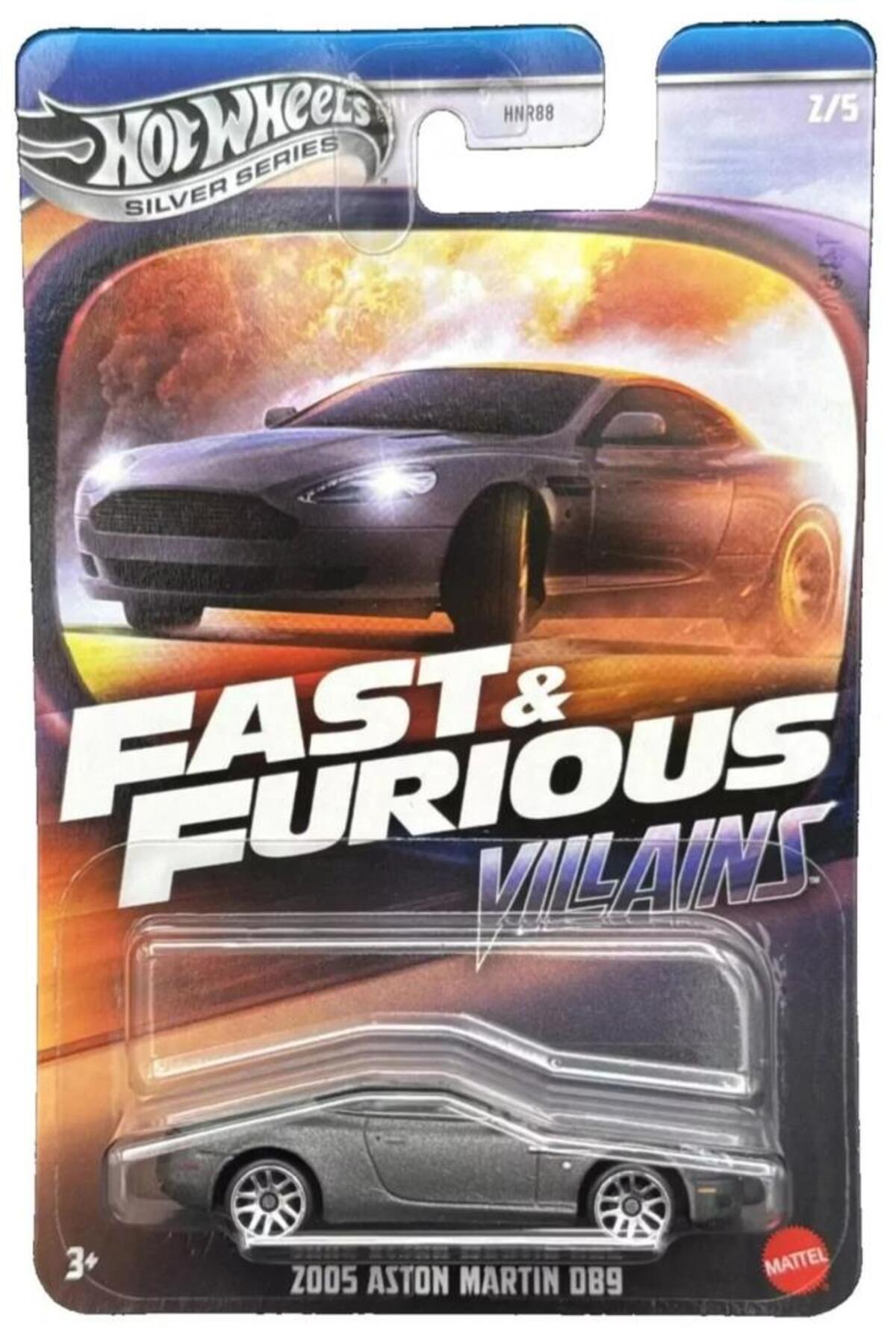 ماشین اسباب بازی FAST & FURIOUS VILLAINS 2005 ASTON MARTIN DB9 HNR88 JBY35 از ترکیه HOT WHEELS