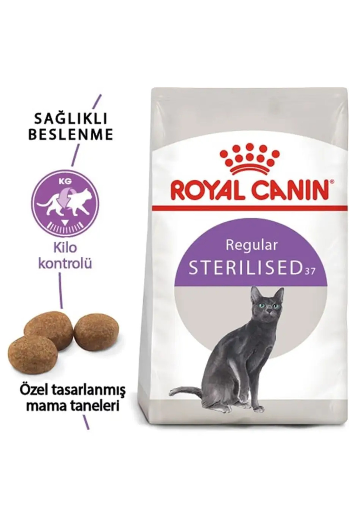غذای خشک گربه رویال کنین Royal Canin مدل FHN Sterilised 37، ۴ کیلوگرم