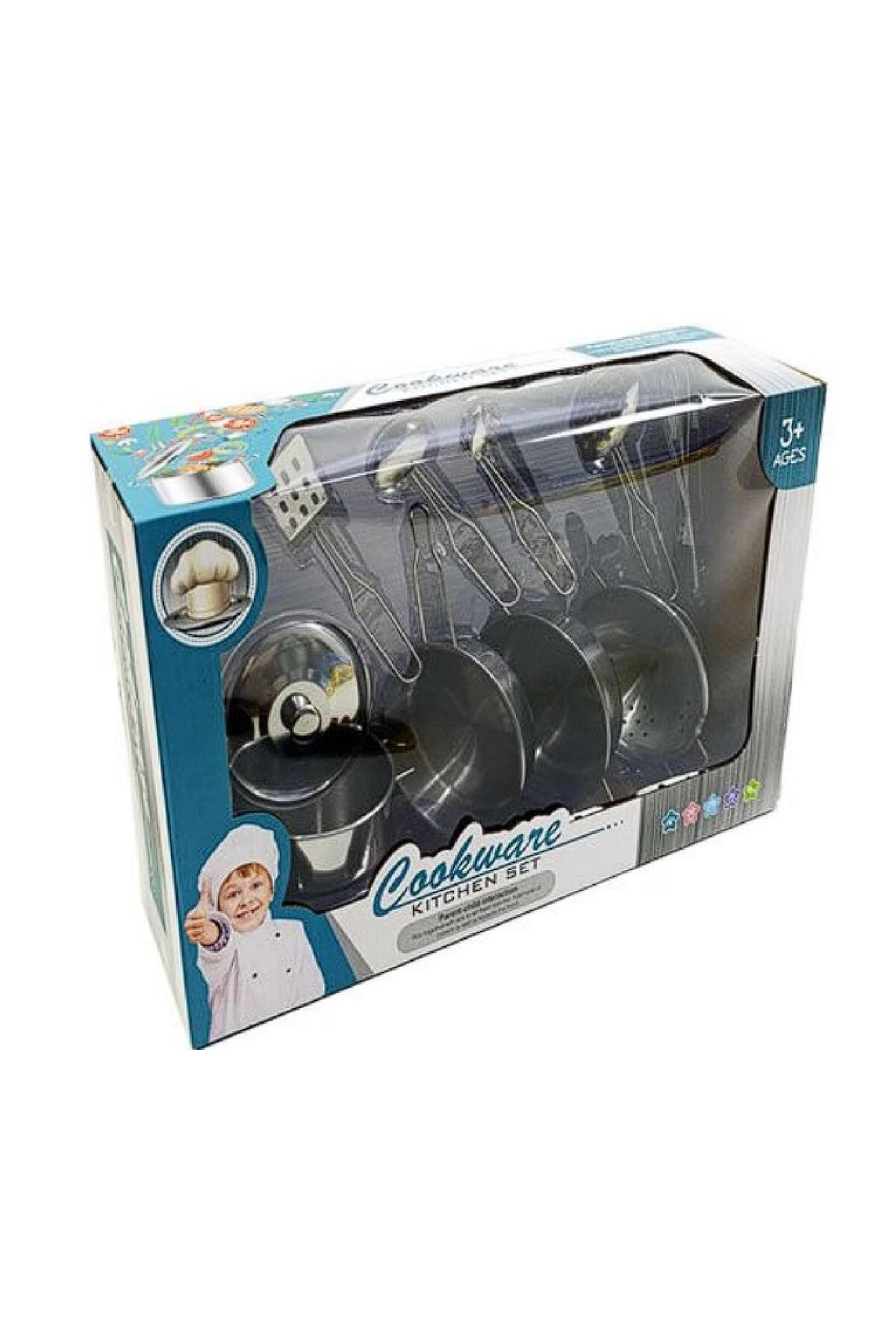 اسباب بازی های فیگور دیگر ست آشپزخانه فلزی CANEM 1002 9 تیکه toysclub