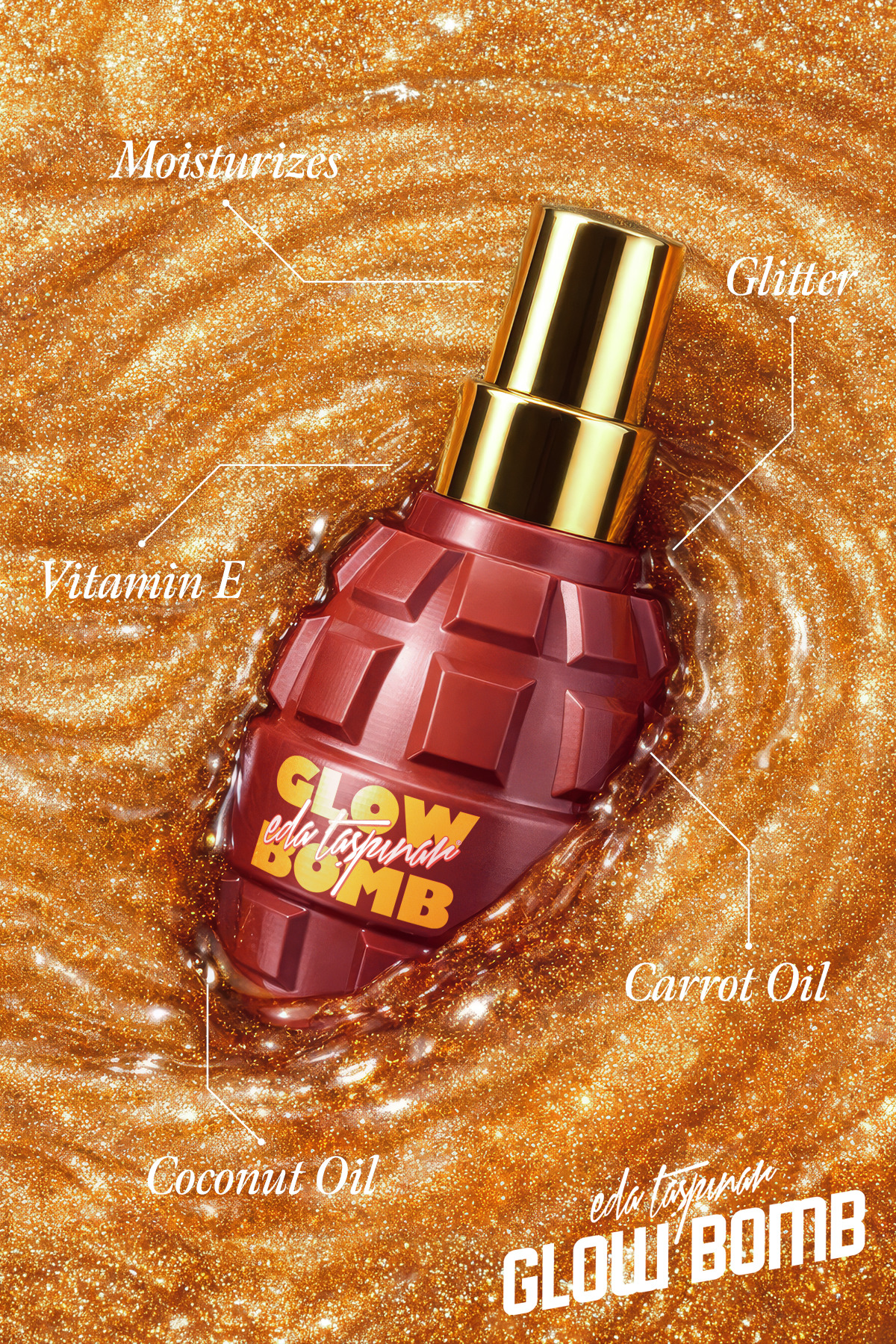 برنزه کننده BOMB BRONZING ST. TROPEZ GITTER 200 ML EGY0084 Eda Taşpınar