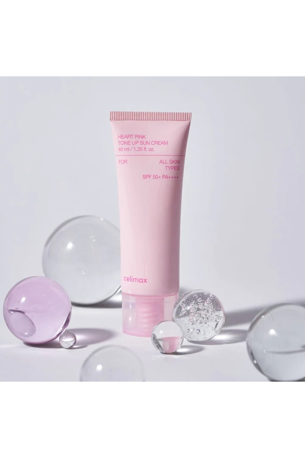 کرم ضد آفتاب صورت HEART PINK TONE UP SPF PA تون اپ صورتی Celimax