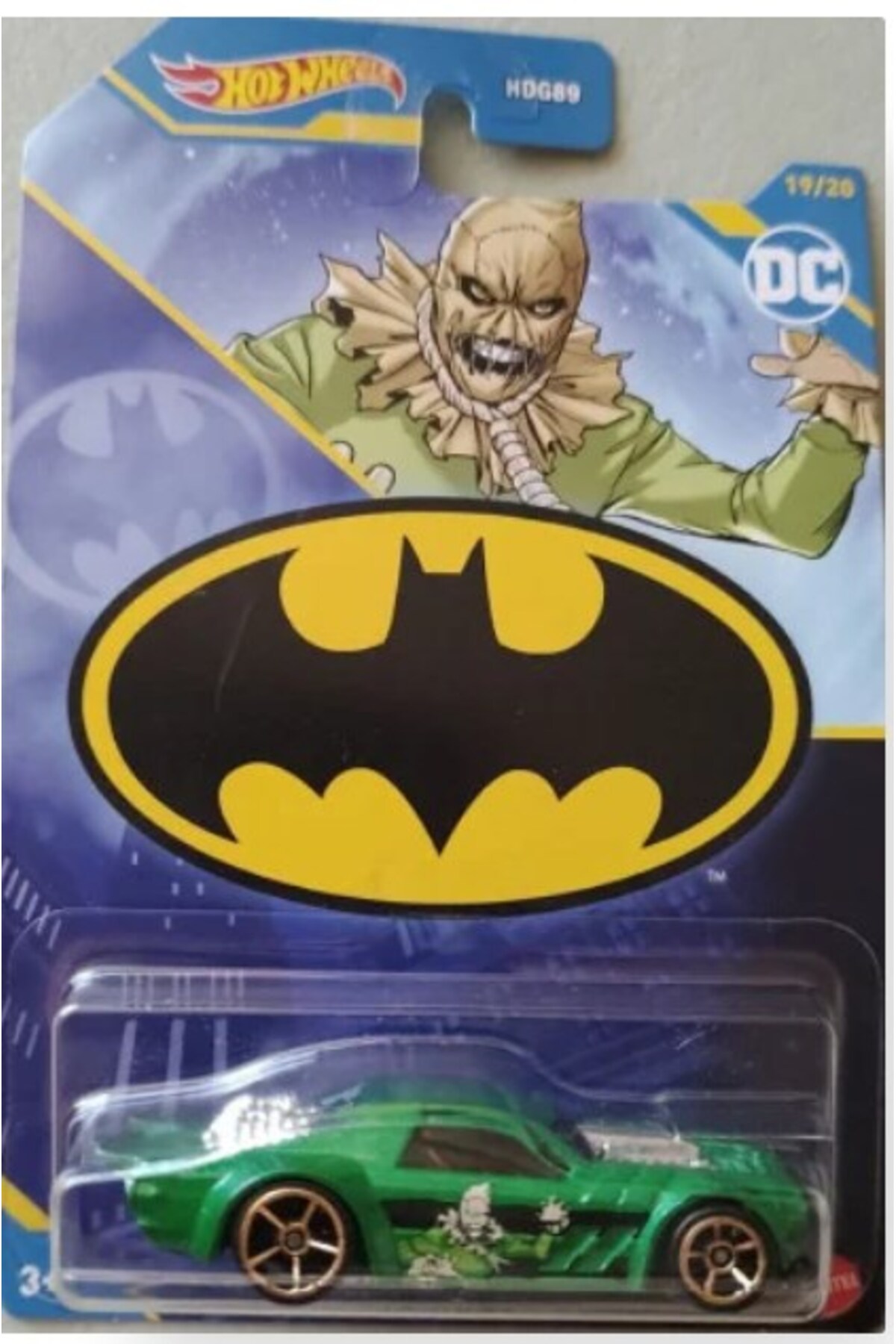 ماشین اسباب بازی SHIFTER NIGHT BATMAN HLK72 هات ویلز اورجینال HOT WHEELS