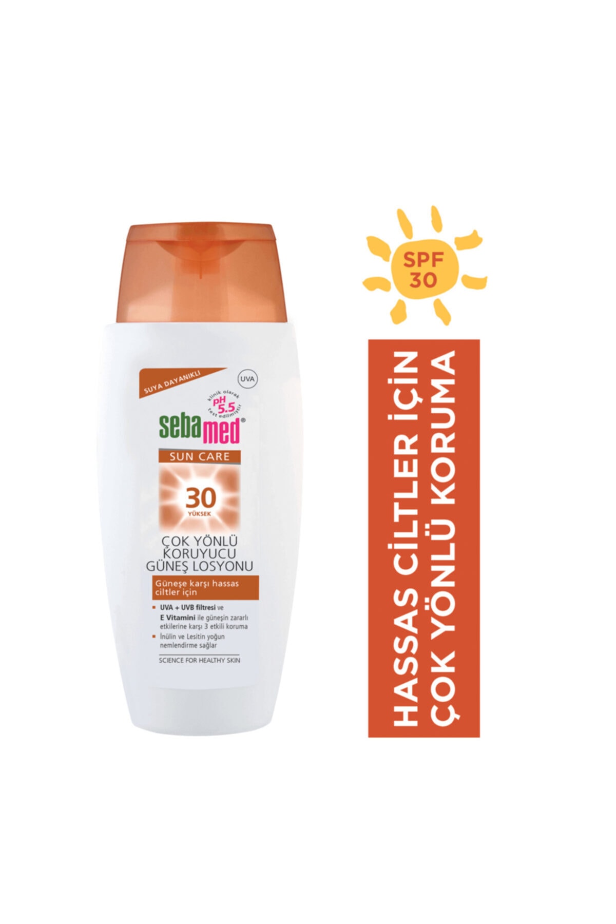 Sebamed لوسیون ضد آفتاب چند منظوره با SPF 30 حجم 150 میلی لیتر