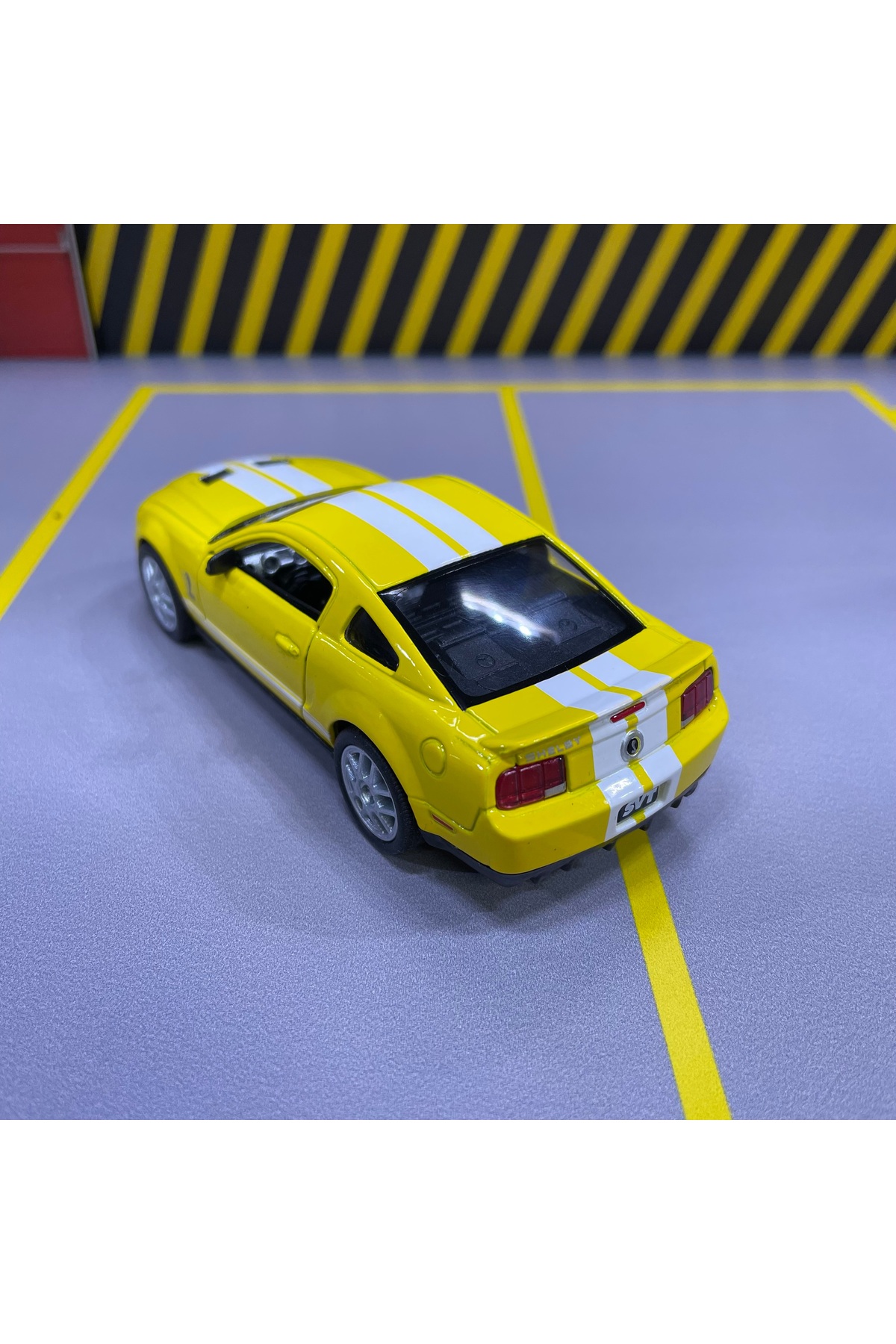 مدل خودرو 2007 SHELBY GT500 1 36 SCALE KINSMART DIECAST METAL MODEL CAR TOY PULL DROP اورجینال Kinsmart
