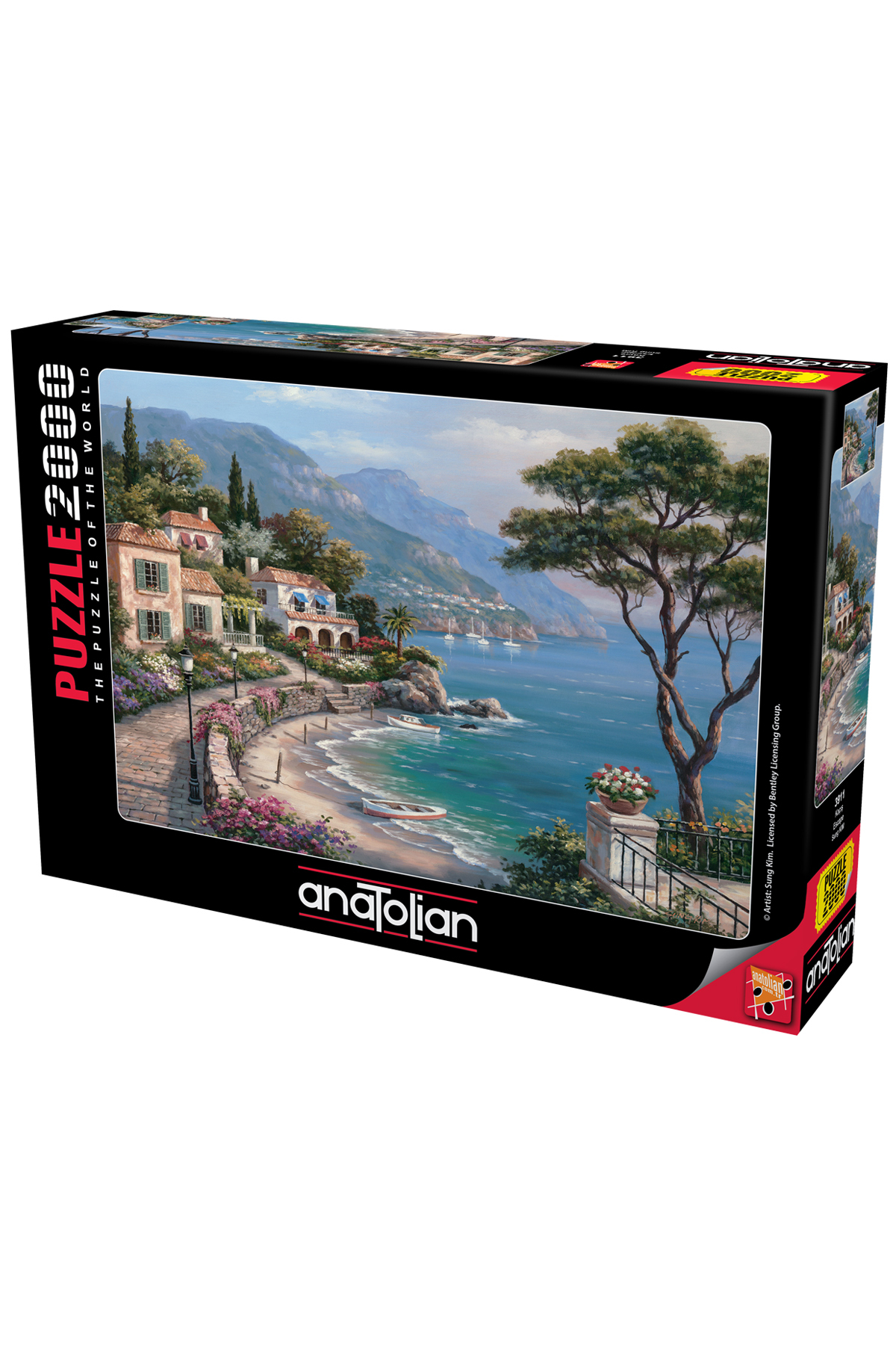 پازل اره منبت کاری مویی 2000 PIECE ESCAPE 3911 Anatolian Puzzle