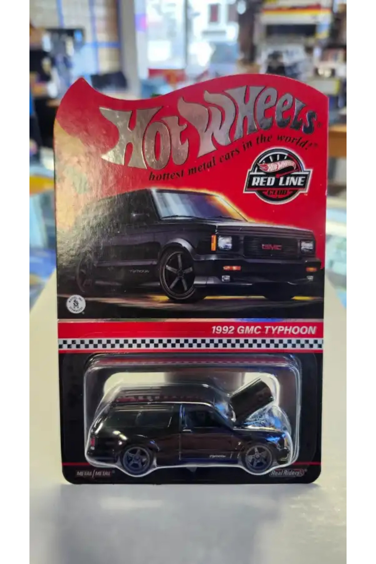 ماشین اسباب بازی HOT WHEELS 1992 GMC TYPHOON HWF06 از ترکیه HOT WHEELS