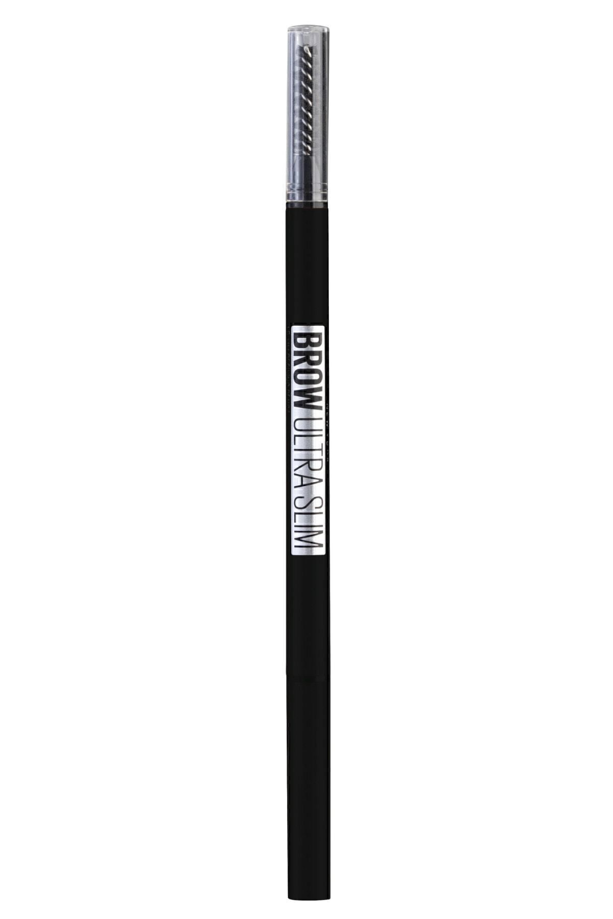 Maybelline New York مداد ابرو Brow Ultra Slim دو طرفه شماره 06 مشکی