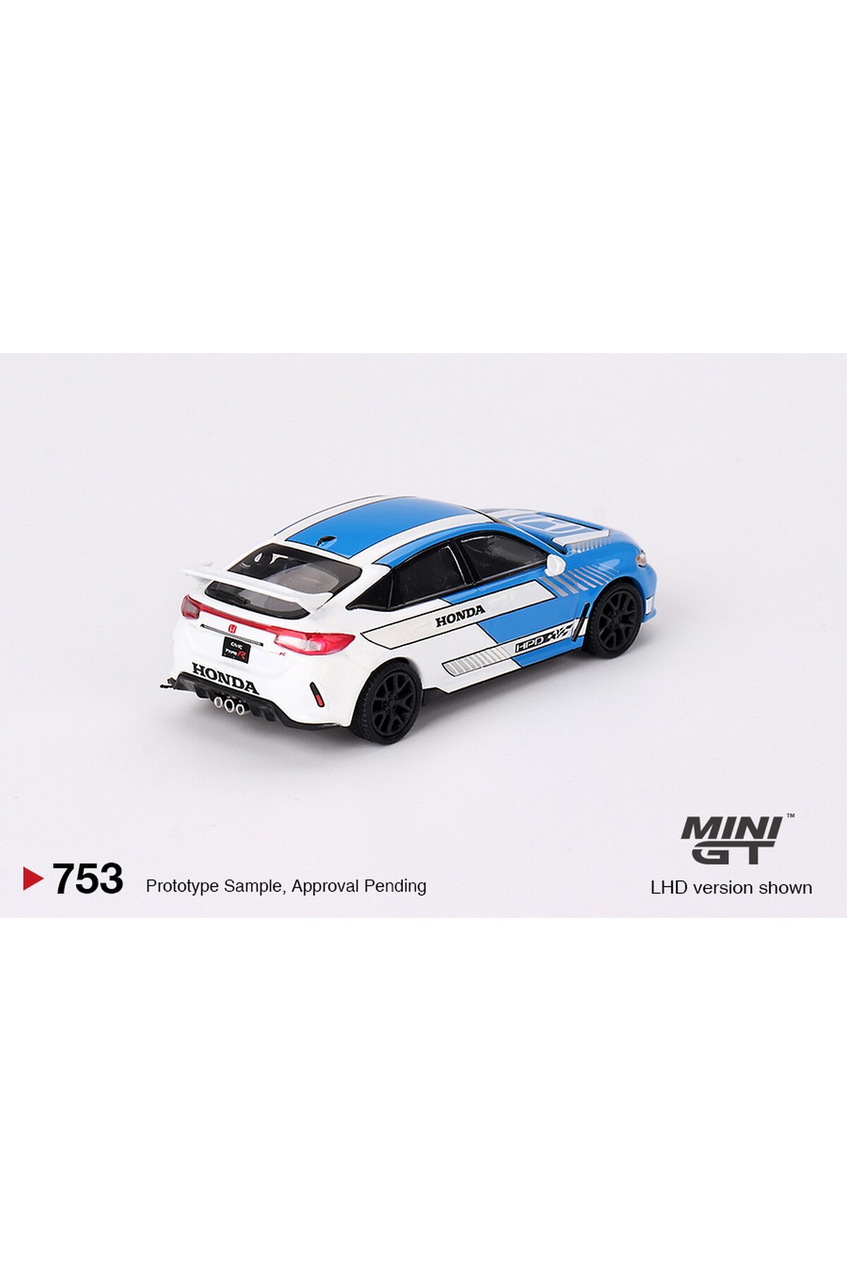 مدل خودرو HONDA CIVIC TYPE R 1 64 SCALE MINI GT DIECAST METAL CAR MODEL HOBBY کلکسیونی اورجینال mini gt