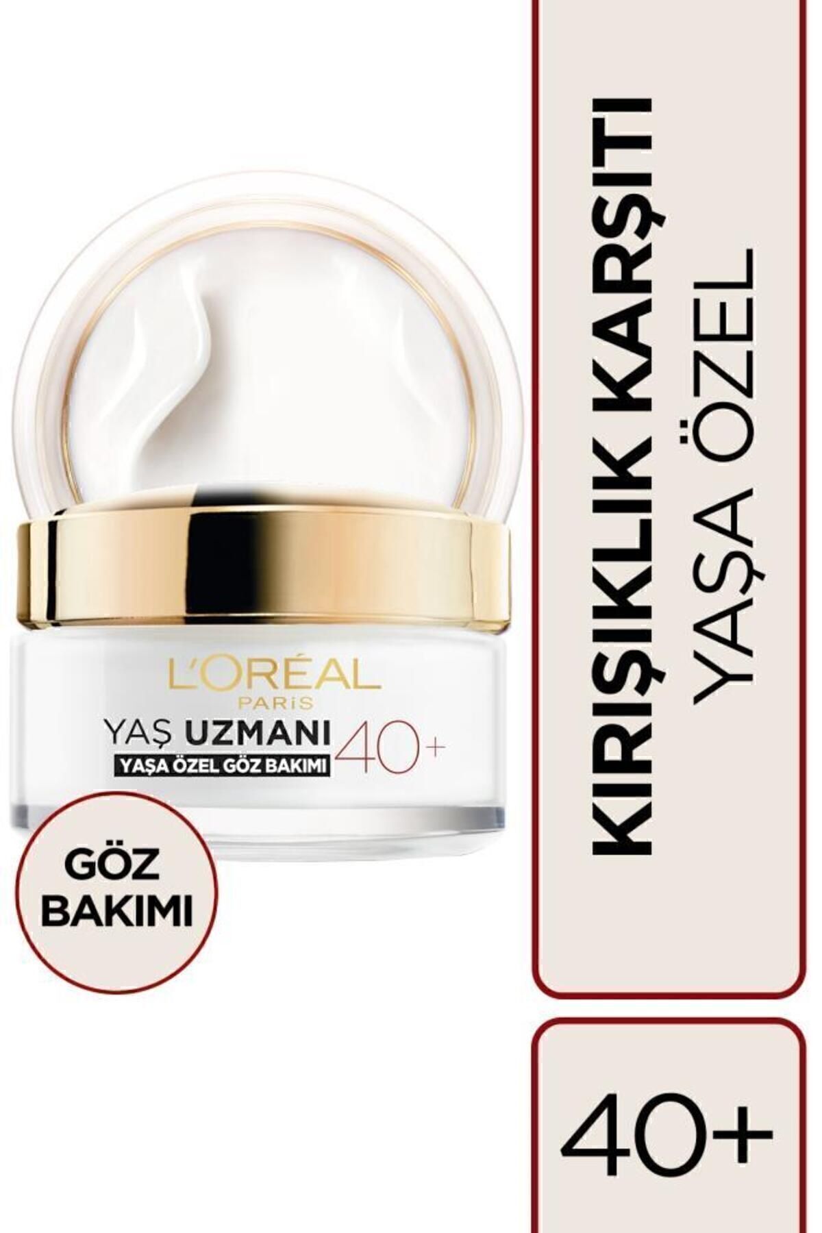 L'Oreal Paris کرم چشم ضد چین و چروک تقویت کننده سن L'Oréal Paris Age Specialist 40 15 میلی لیتر