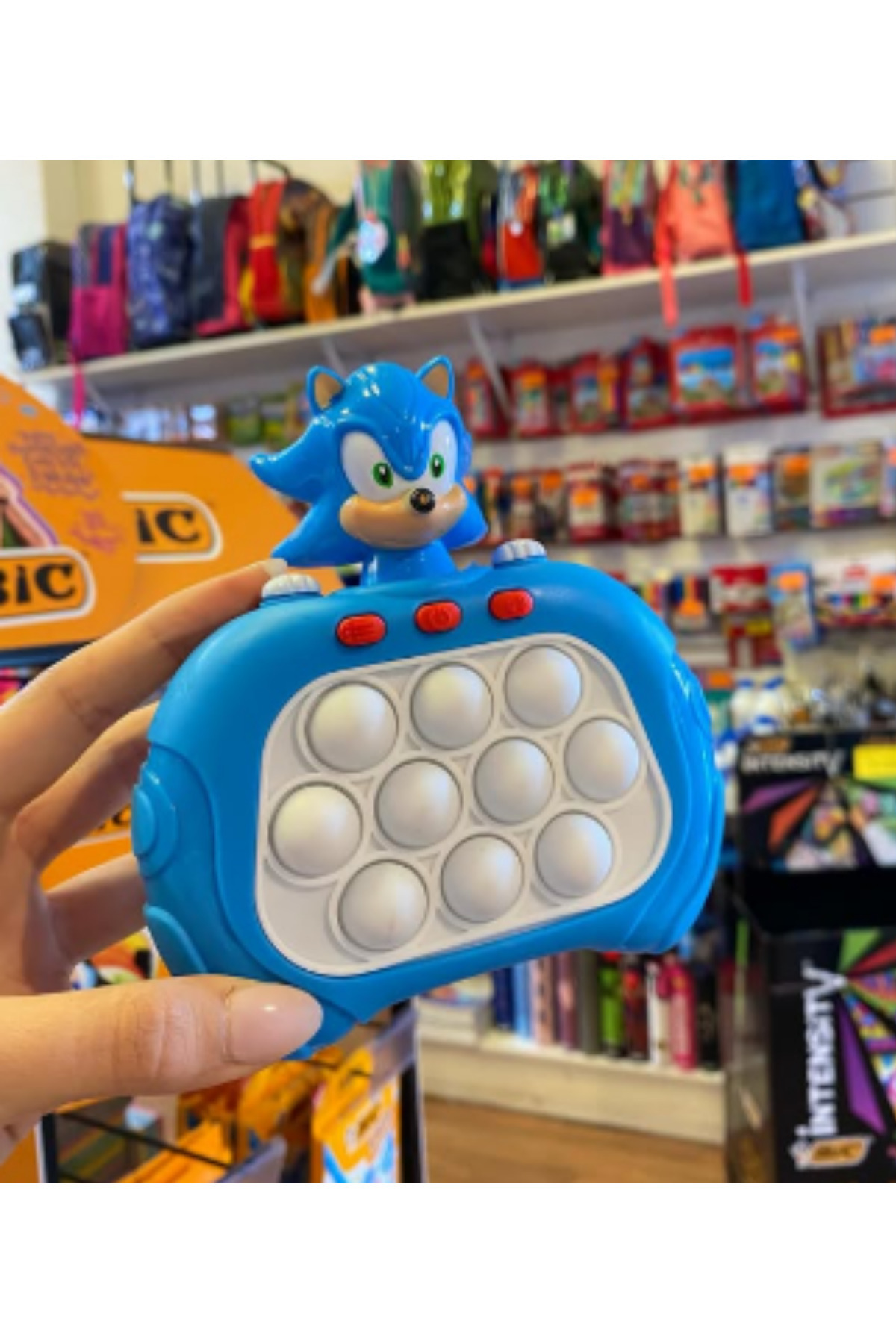 اسباب بازی های فیگور دیگر POP PUSH با باتری نور و صدا SONIC FIGURE BLAST GAME DECOMPRESSION TOY از ترکیه GAAK