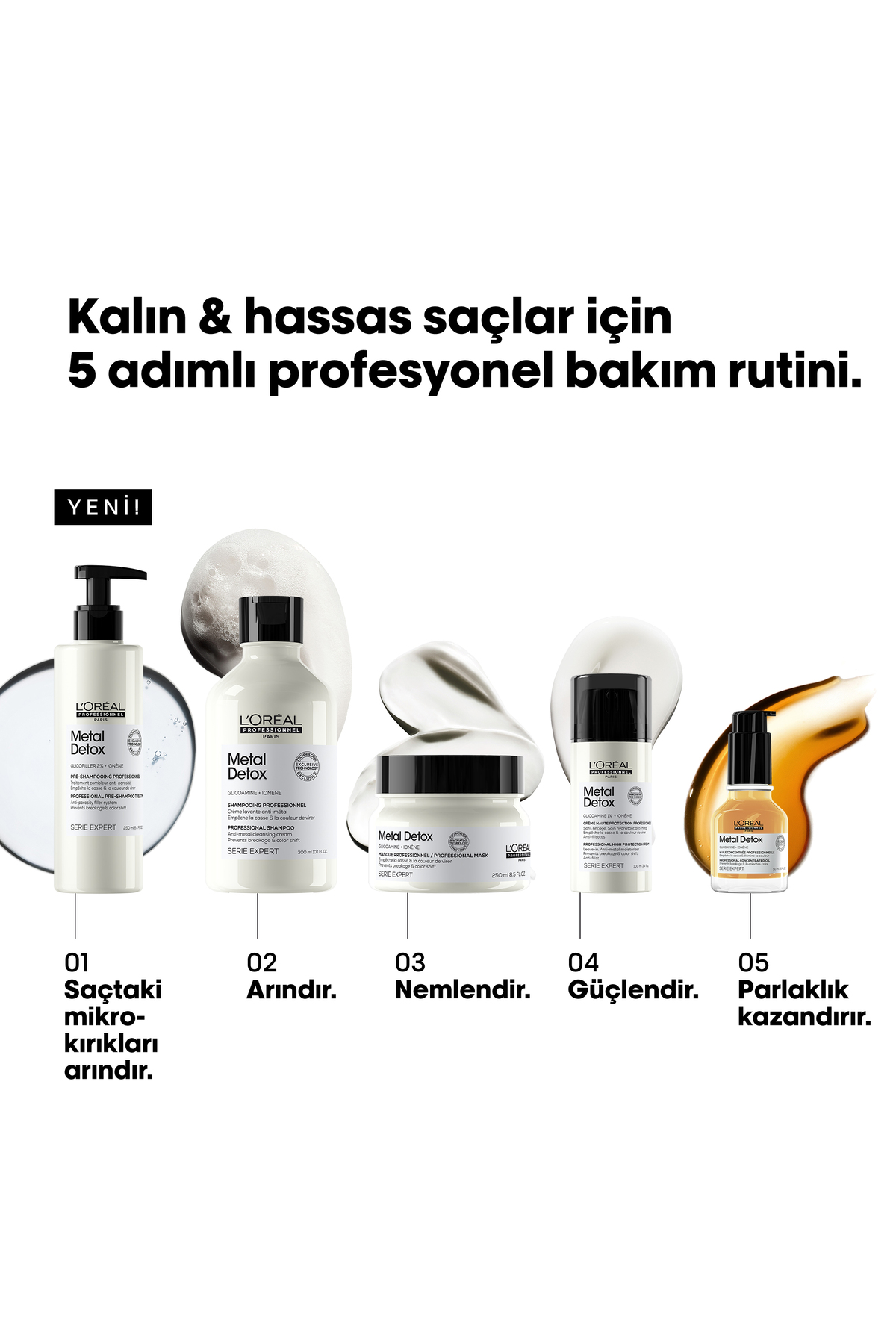 شامپو مردانه و زنانه LOREAL PROFESSIONNEL متخصص فلزی DETOX 72 ساعت مراقبت مرطوب کننده 250 میل L'oreal Professionnel