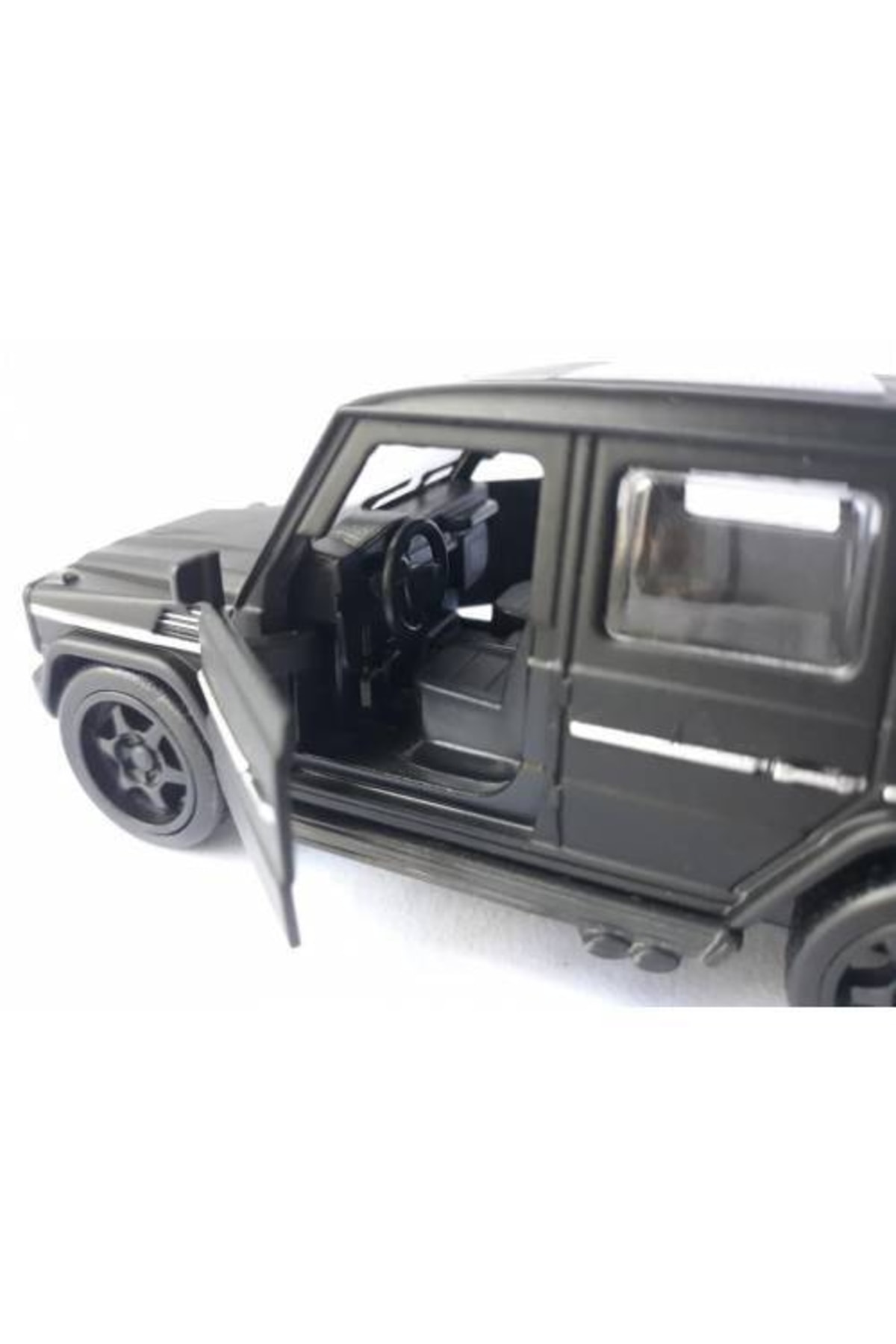 ماشین اسباب بازی MERCEDES BENZ G63 JEEP DIECAST COLLECTION METAL 12CM BLACK Erzi