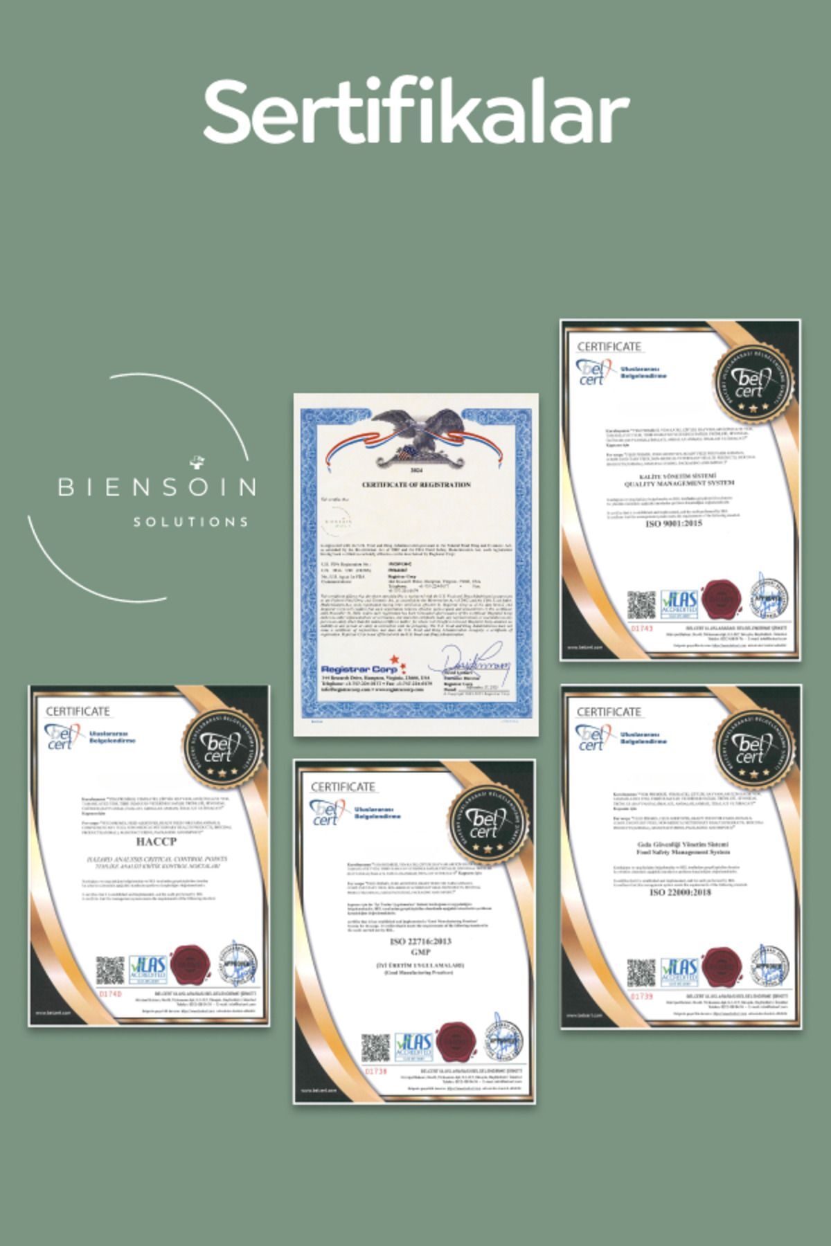 پودر پروبیوتیک و پری‌بیوتیک سگ بیانسوین سولوشنز Biensoin Solutions، ۷ ساشه ۱ گرمی