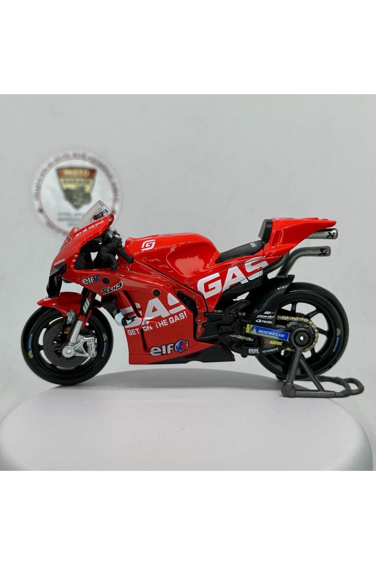 مدل خودرو GASGAS MOTOGP RACING 1:18 DIECAST MODEL MOTORCYCLE – METAL اورجینال Maisto Diecast