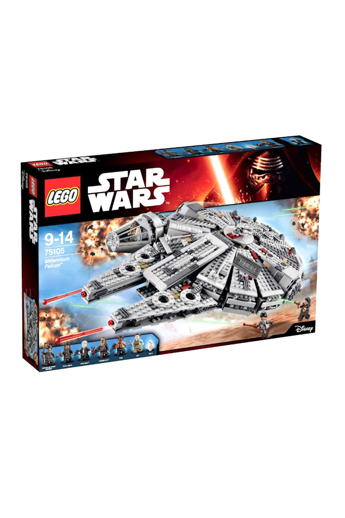 لگو و اسباب بازی های ساخت محور ® جنگ ستارگان 75105 هزاره شاهین اورجینال LEGO