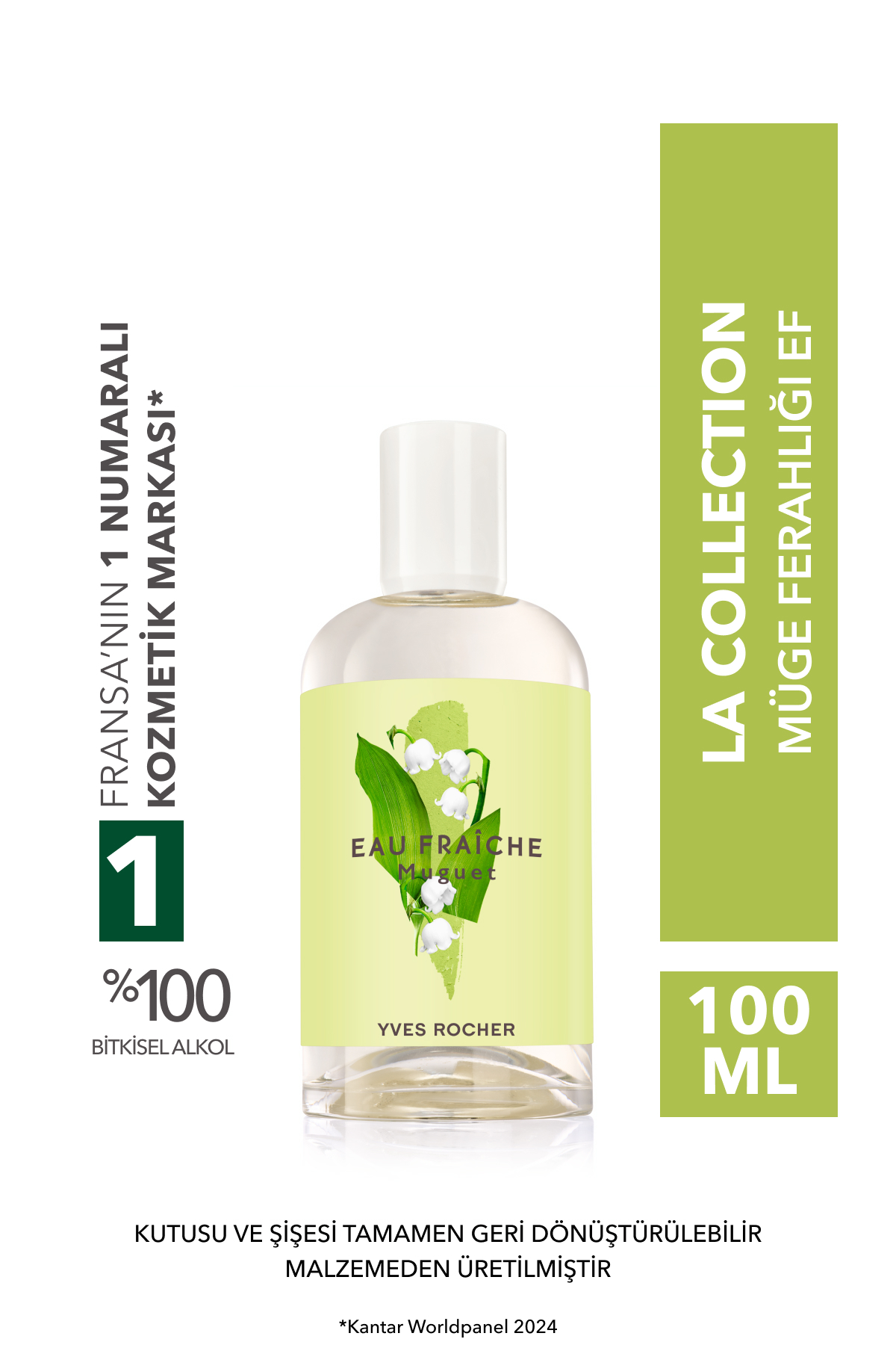 کلکسیون با زیبایی و لطافت شگفت‌انگیز MÜGE REFRESHMENT EF 100ML طبیعی ایوروشه Yves Rocher