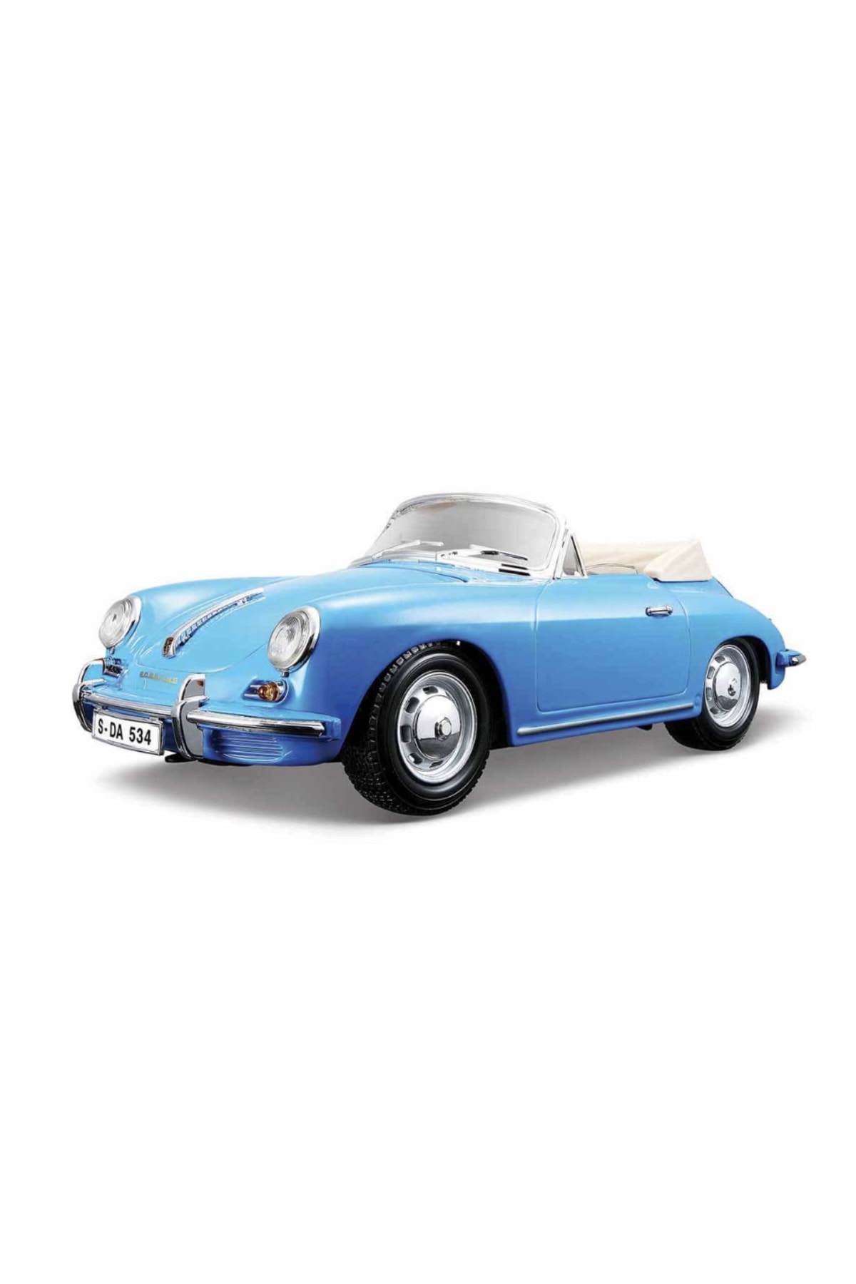 مدل خودرو 1:18 پورشه 356B کابریولت 1961 CAR BLUE اورجینال Burago